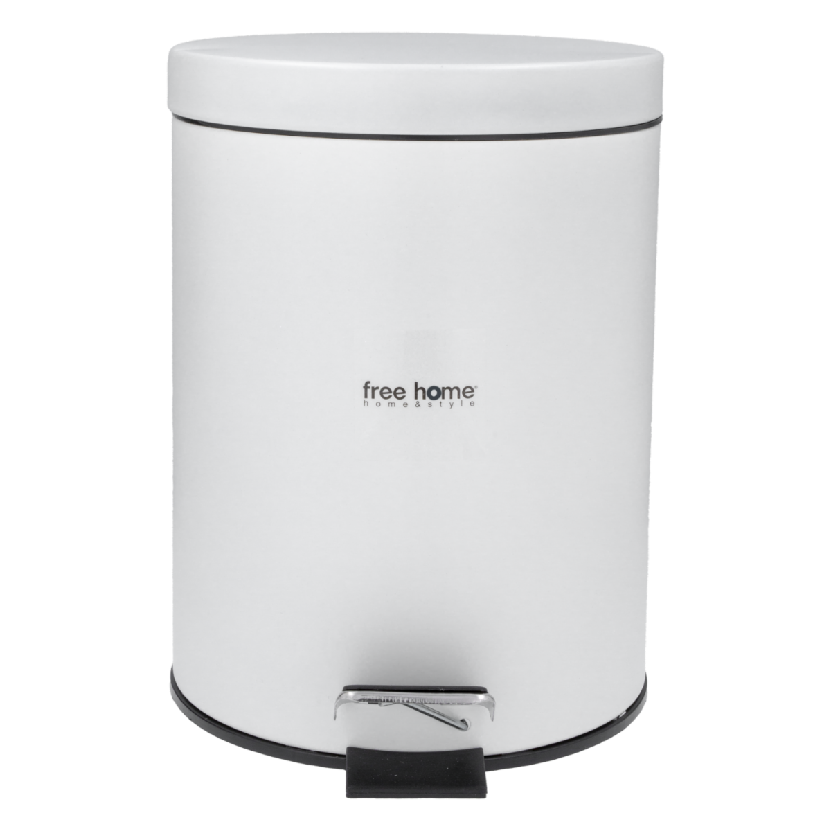 Basurero Semimate Blanco FREE HOME 5 Litros