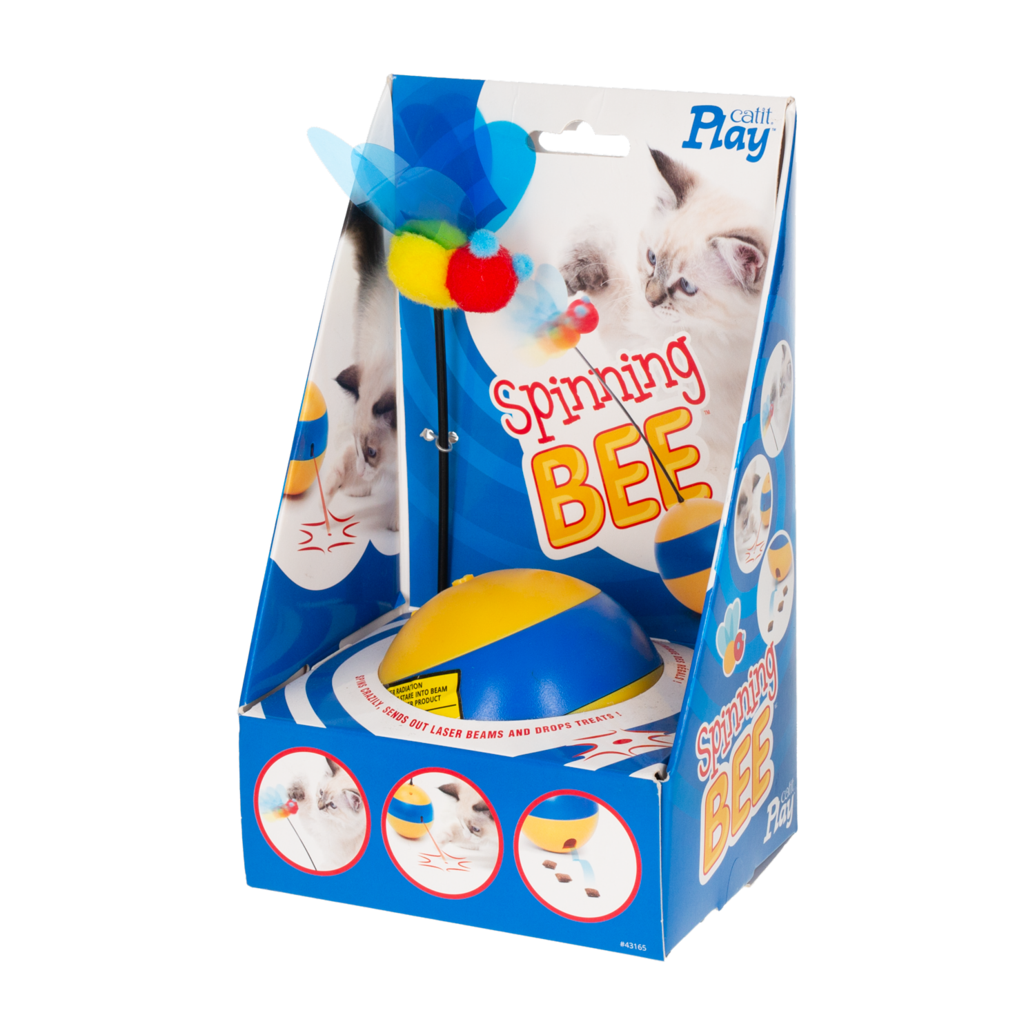 Juguete Para Gato Abeja Spinning CATIT Unidad