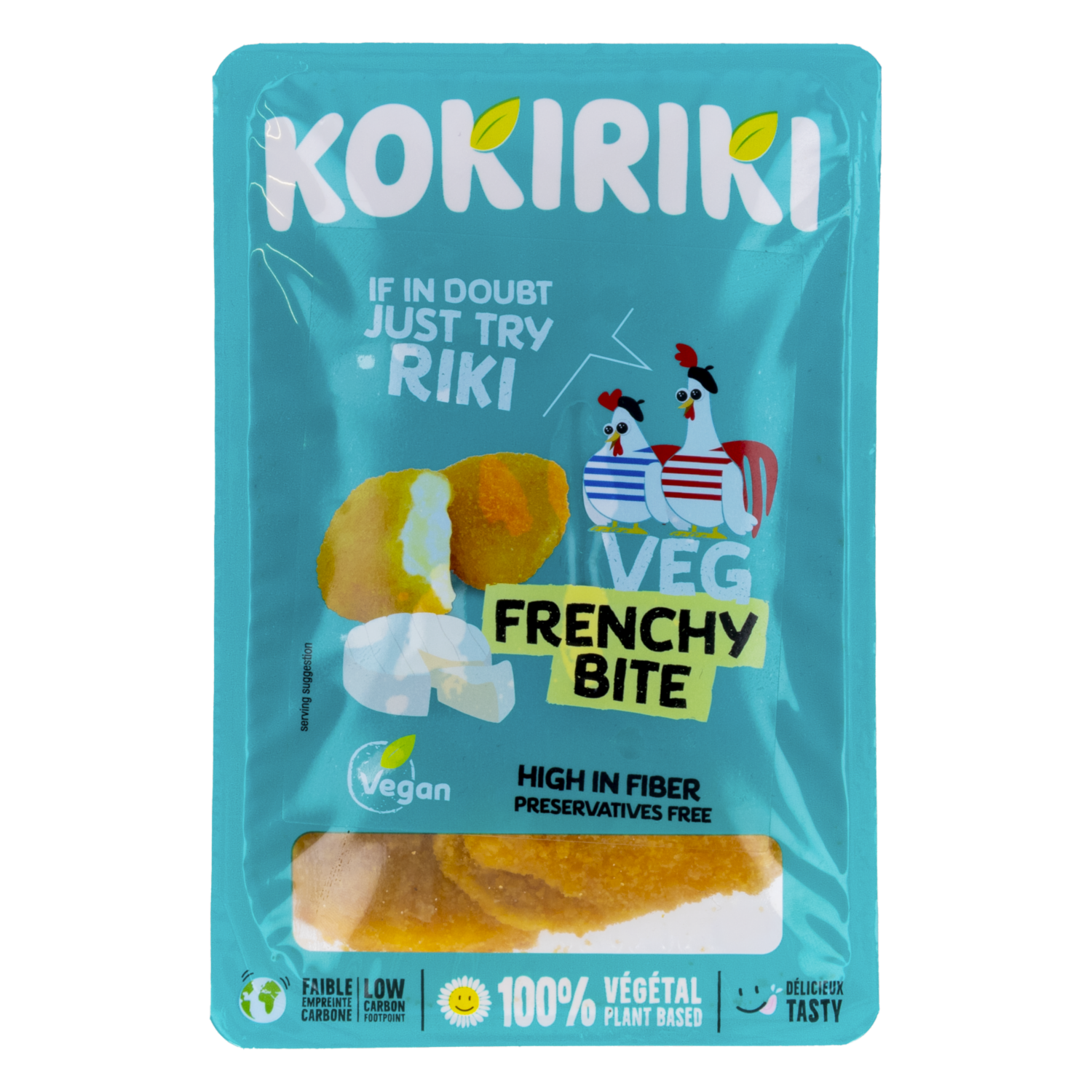 Nuggets Veganos Sabor Queso Camembert Frenchy Bite KOKIRIKI 200 G
