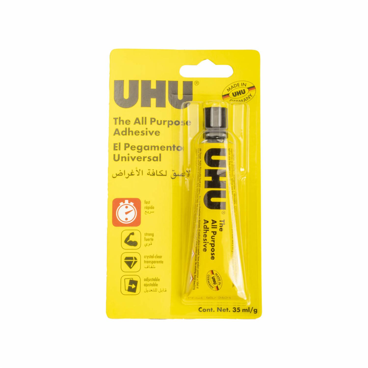 Pegamento Líquido De Resina Sintética UHU 35 Ml