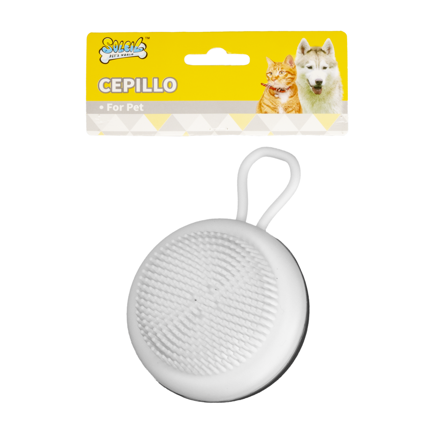 Cepillo De Aseo Para Mascota SOLEIL 1 Pieza