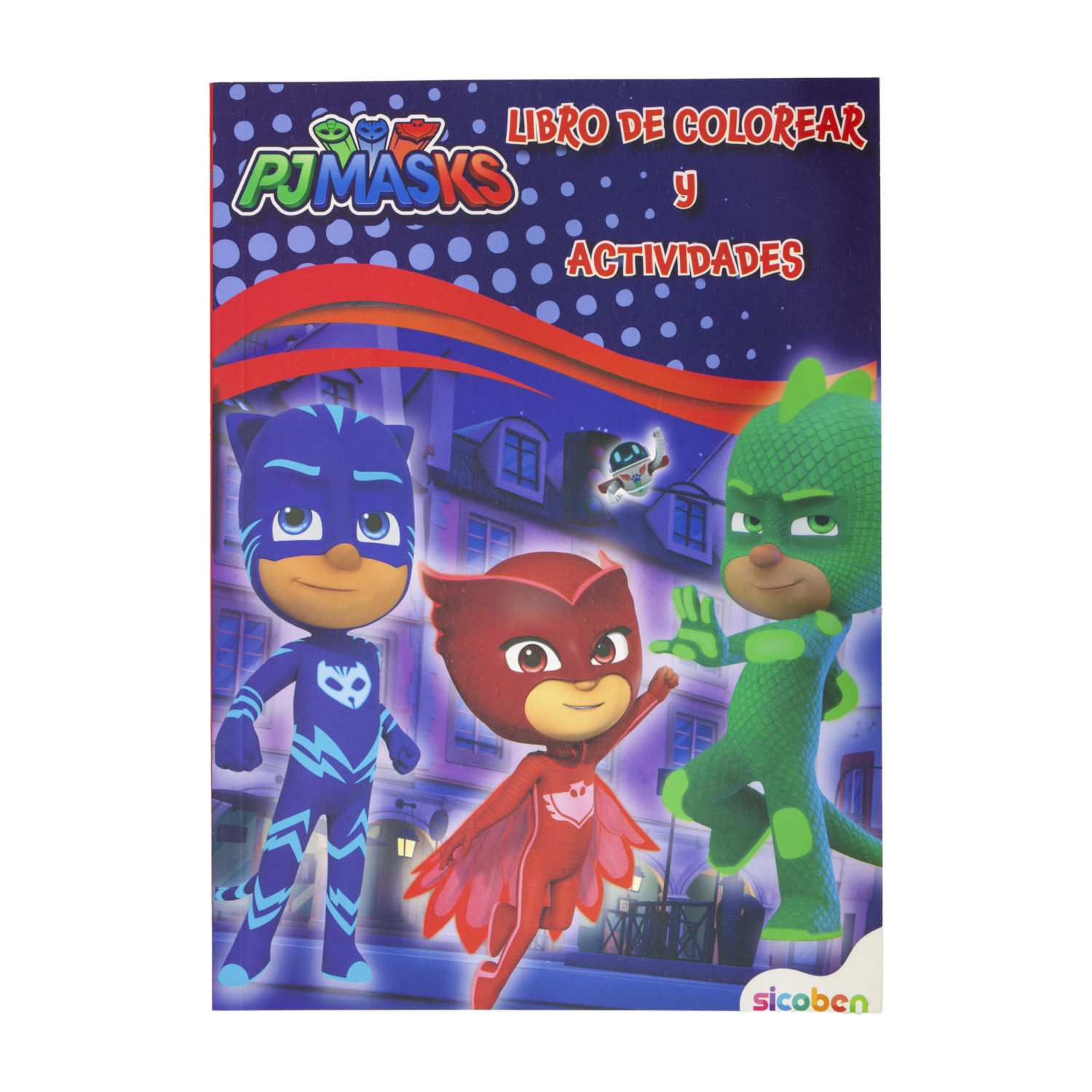 Libro De Colorear Y Actividades Azul SICOBEN 24 Páginas