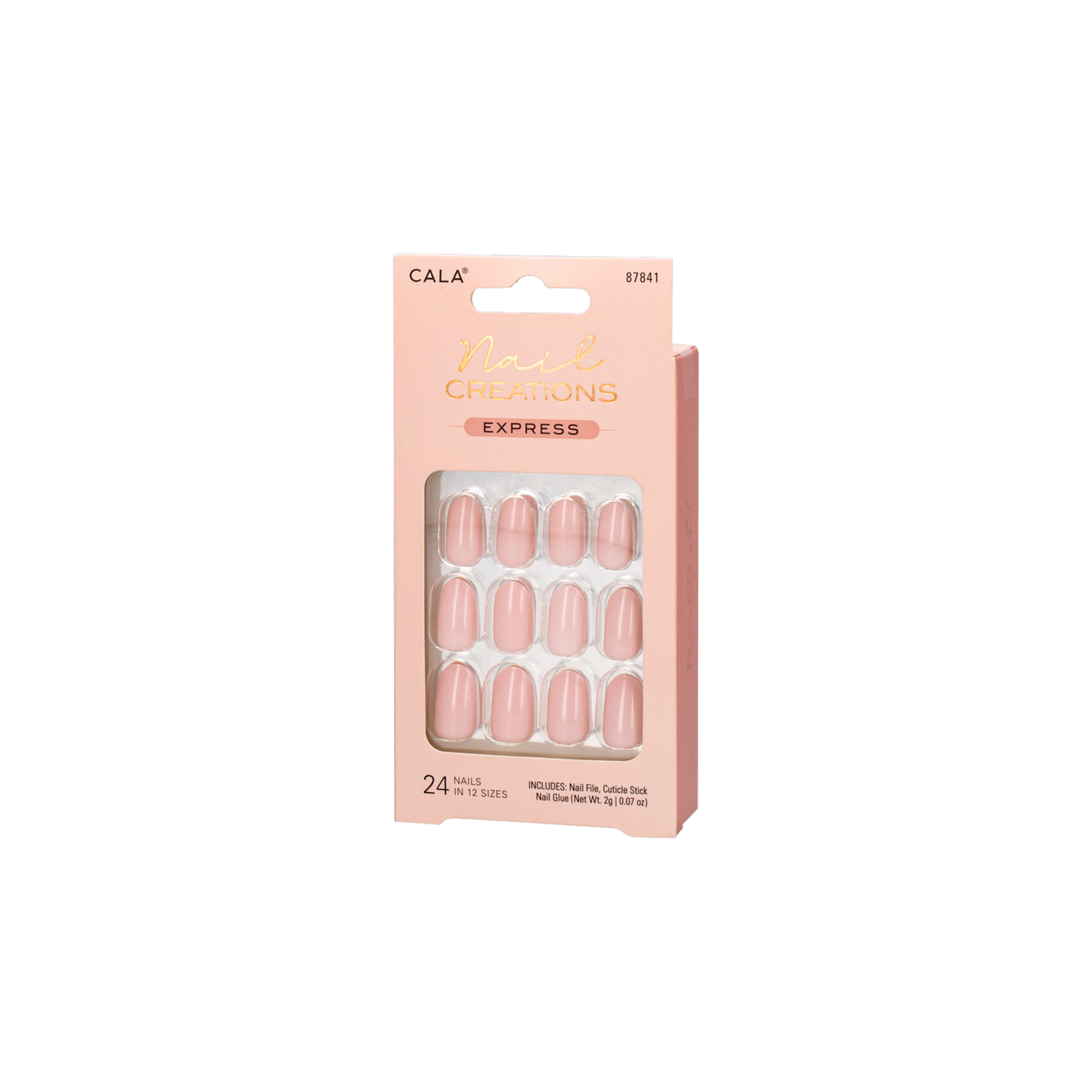 Uñas Postizas 24 Piezas Nail Creations Express CALA Unidad