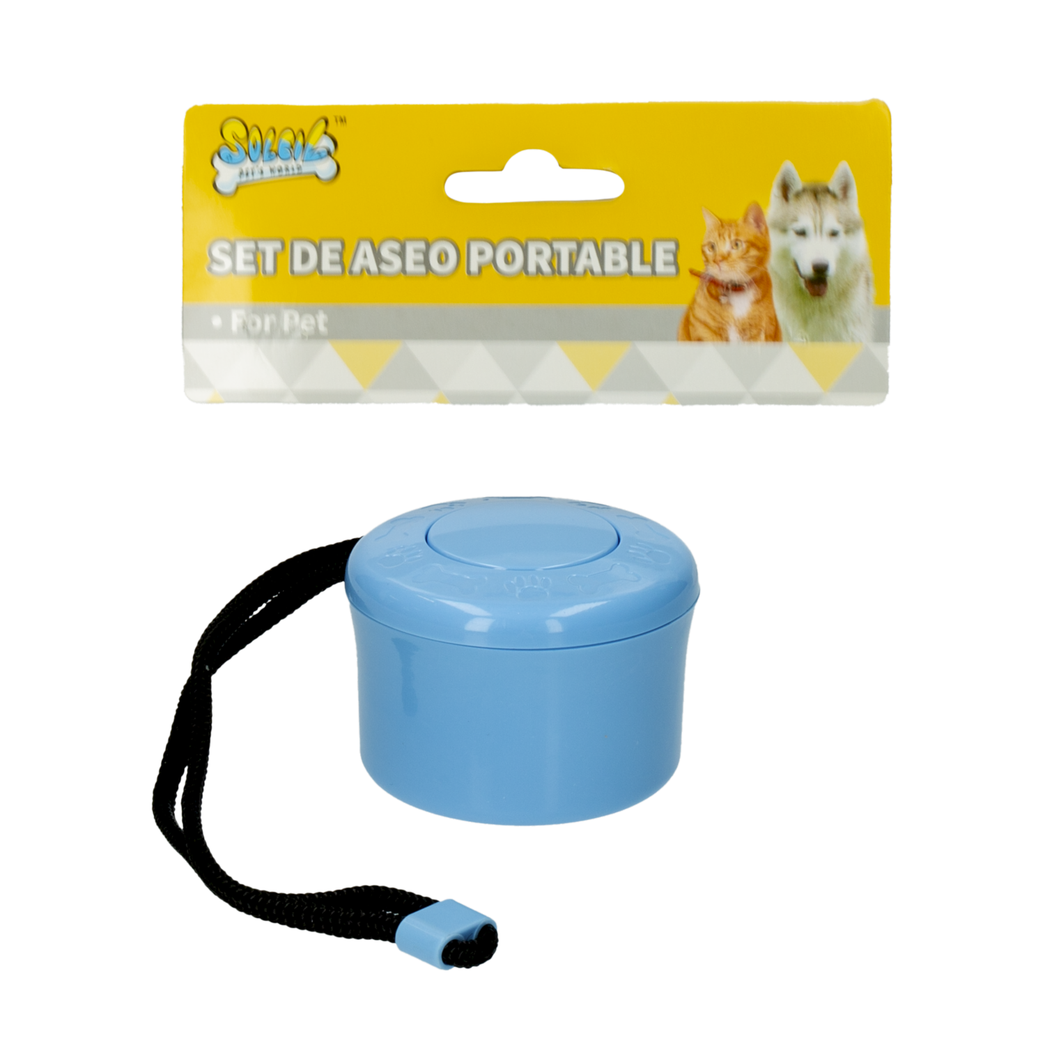 Cepillo De Pelo Portable Para Mascota SOLEIL Colgable