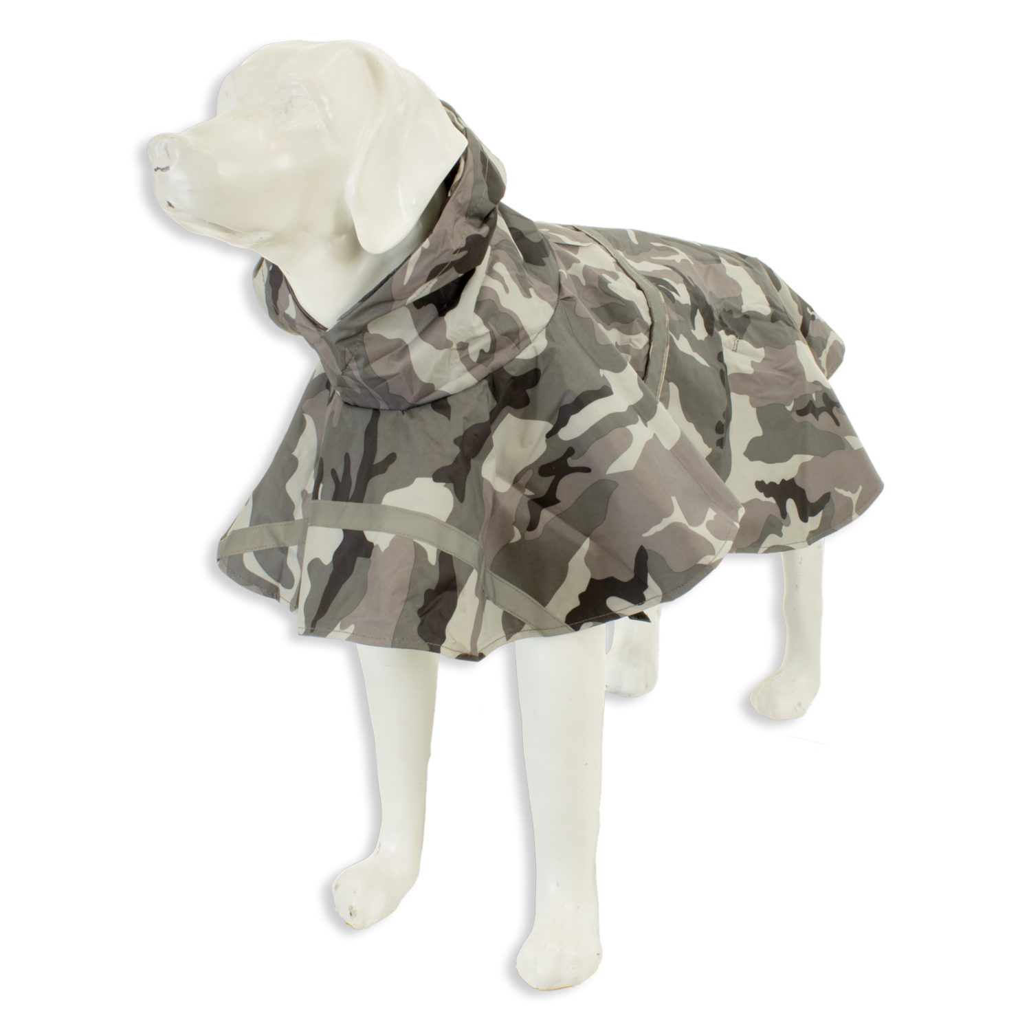 Cubre Lluvia Para Perro Color Camuflaje SOLEIL Talla Extra Grande
