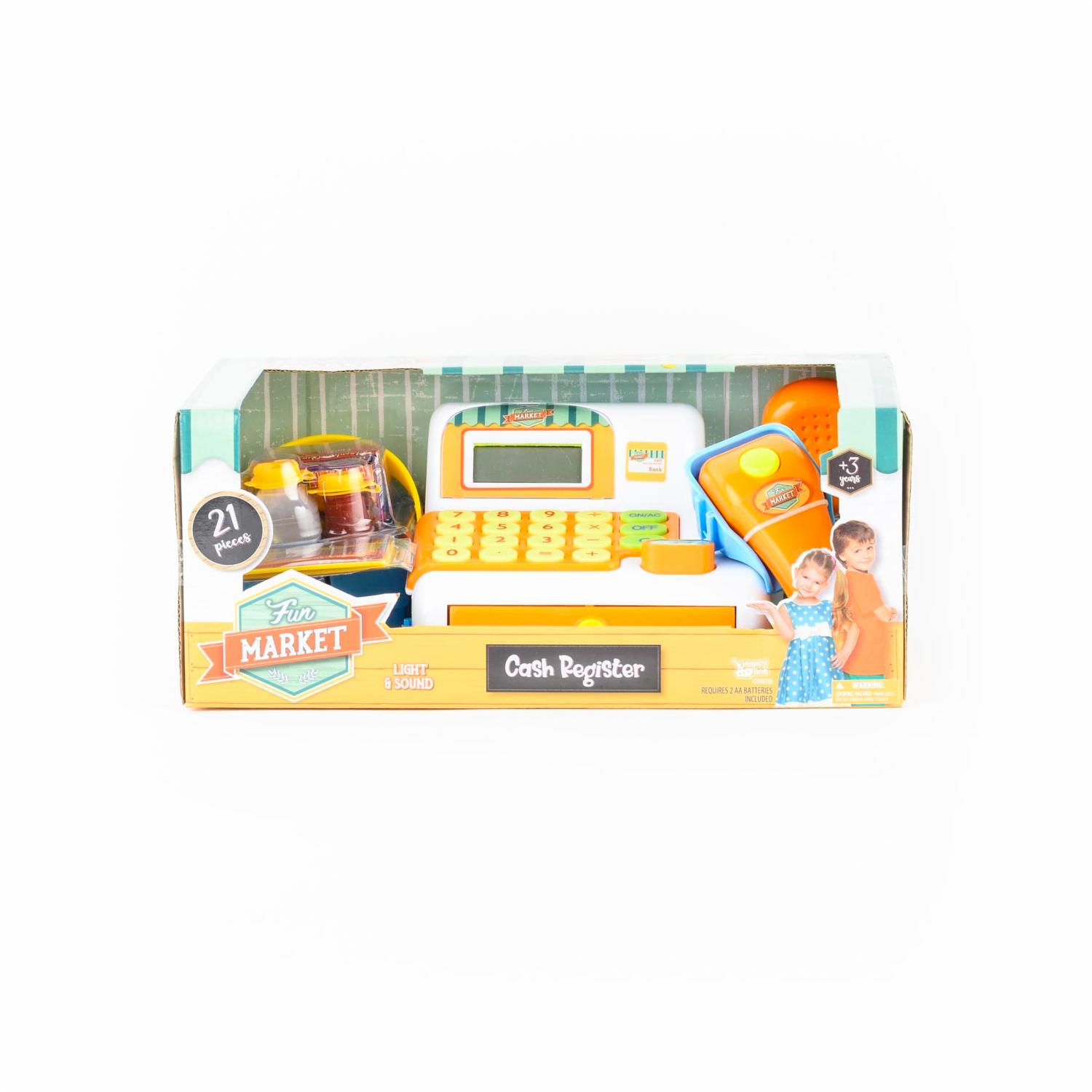 Set De Juego Caja Registradora FUN MARKET 21 Piezas