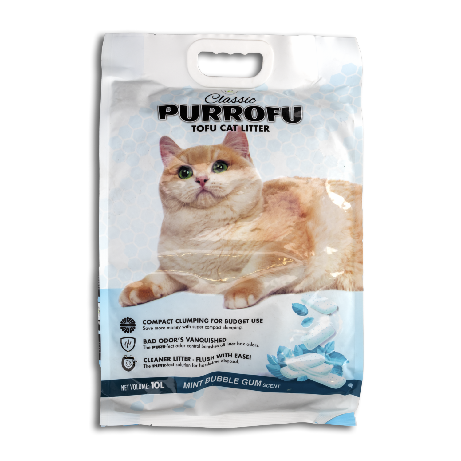 Arena Para Gatos Fragancia A Bubble Gum PURROFU Unidad