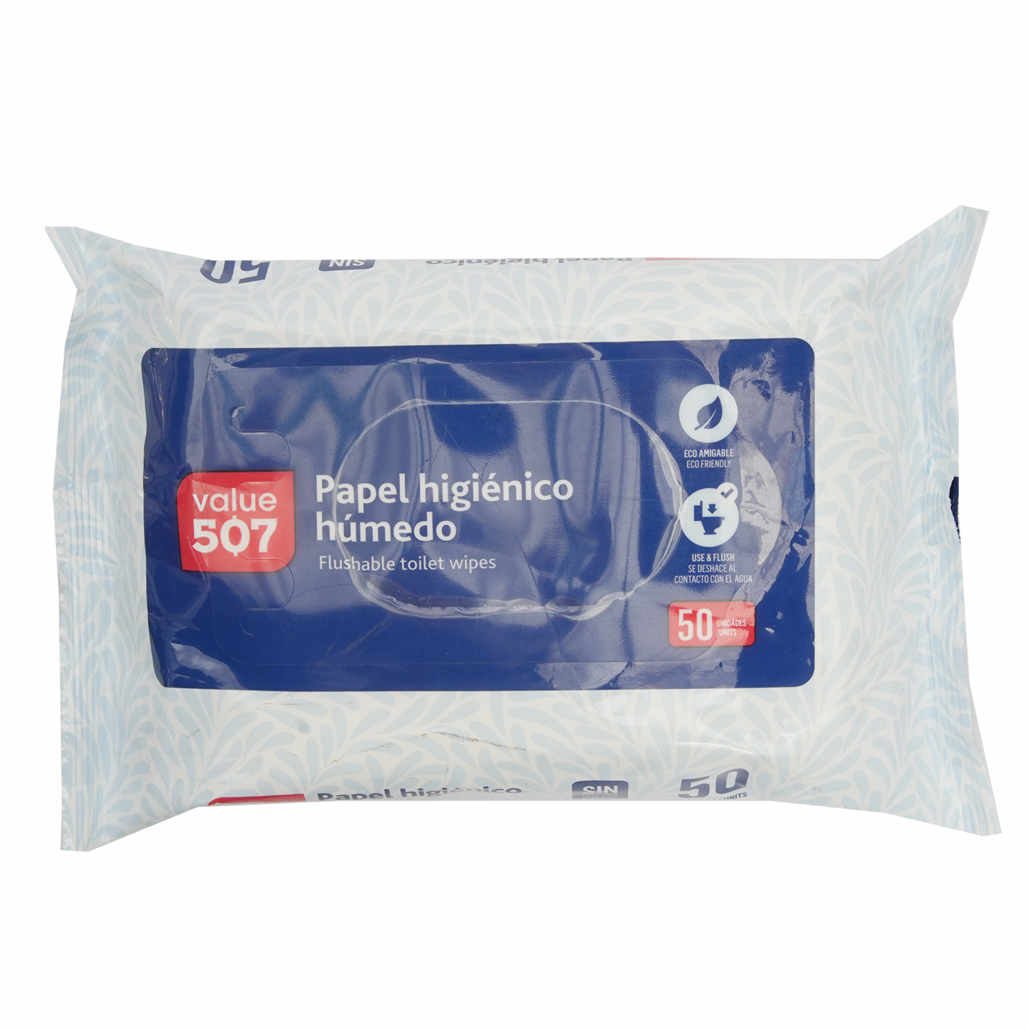 Papel Higiénico Húmedo VALUE 507 X 50 Uds