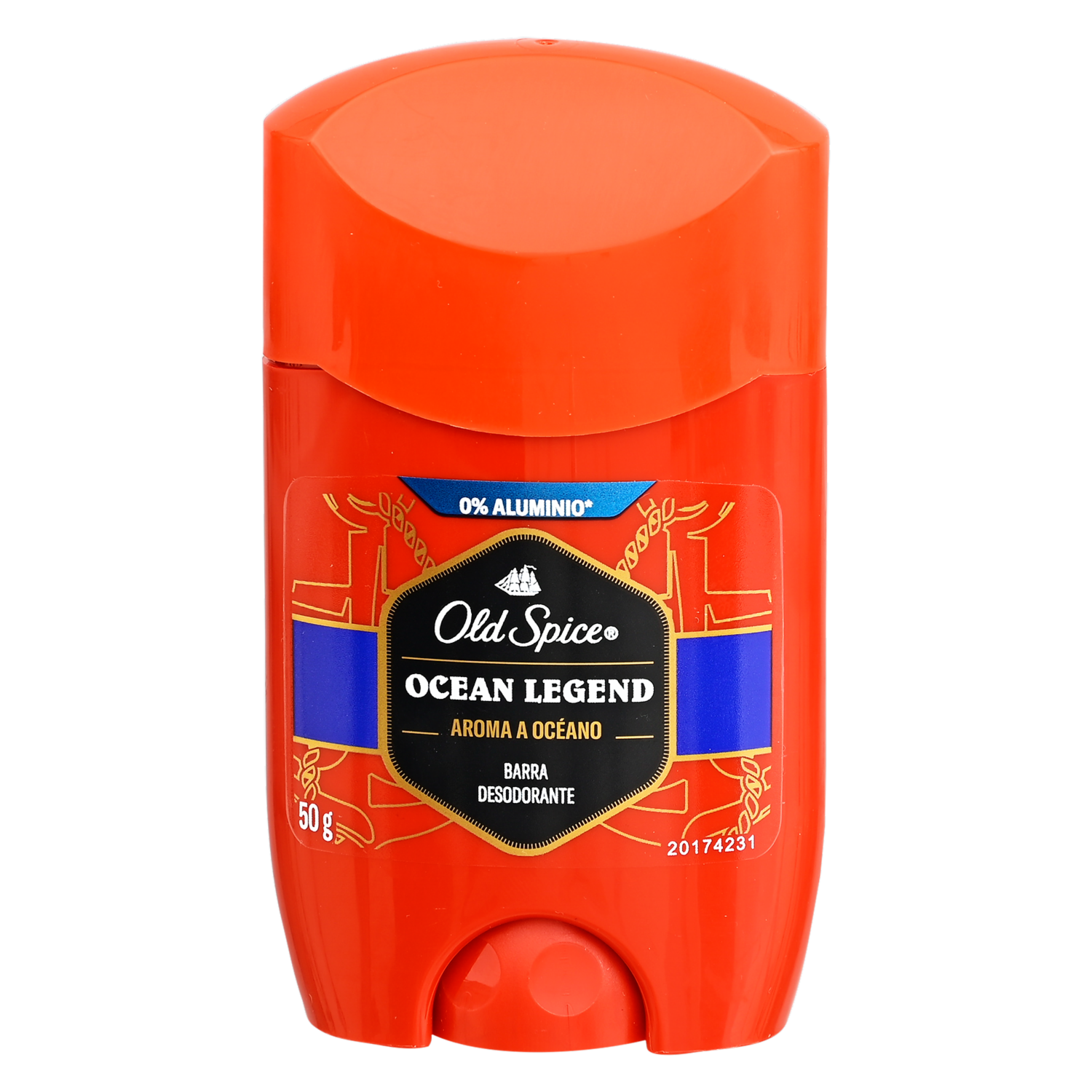 Desodorante En Barra Para Caballero Ocean Legend Aroma Océano OLD SPICE 50 G