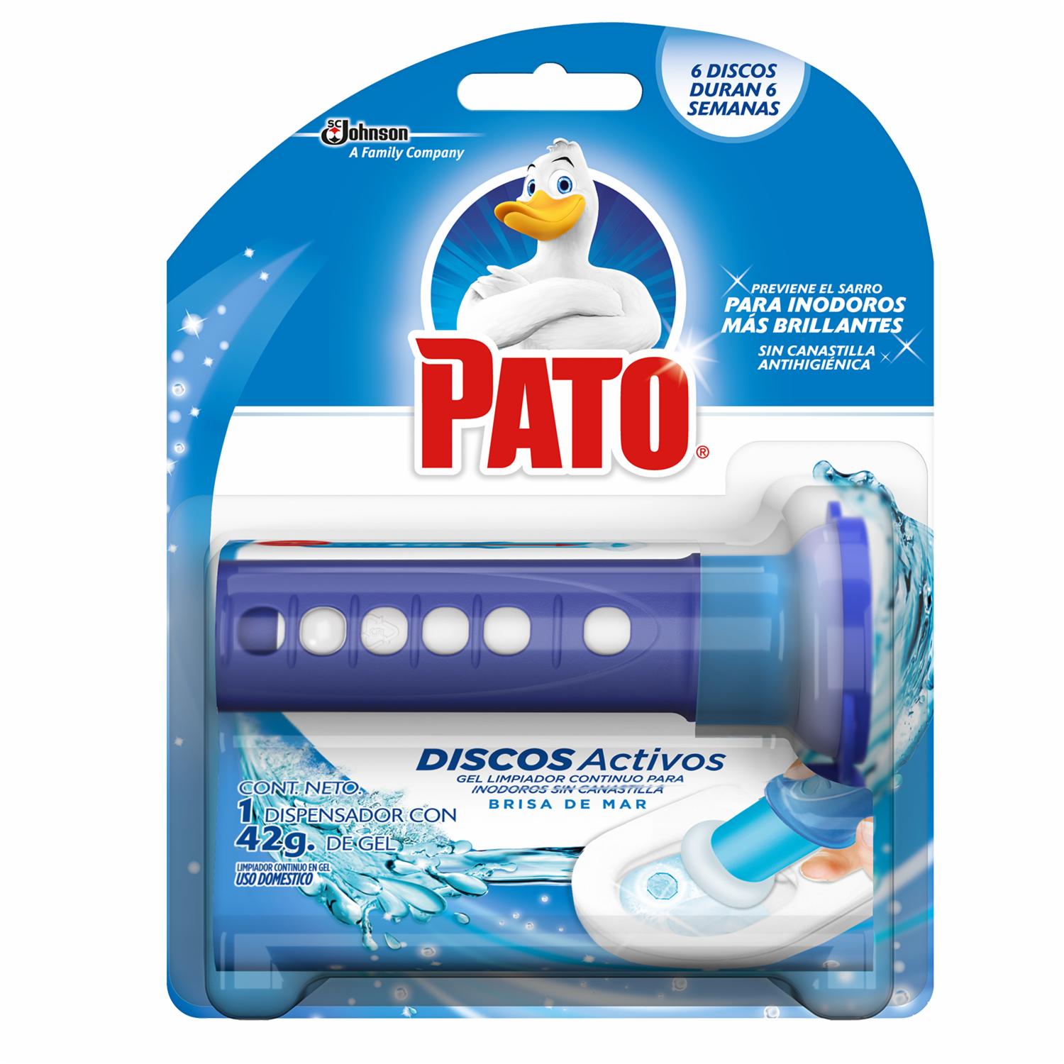 Discos Para Inodoro Activos Brisa Del Mar + Aparato PATO 38 G