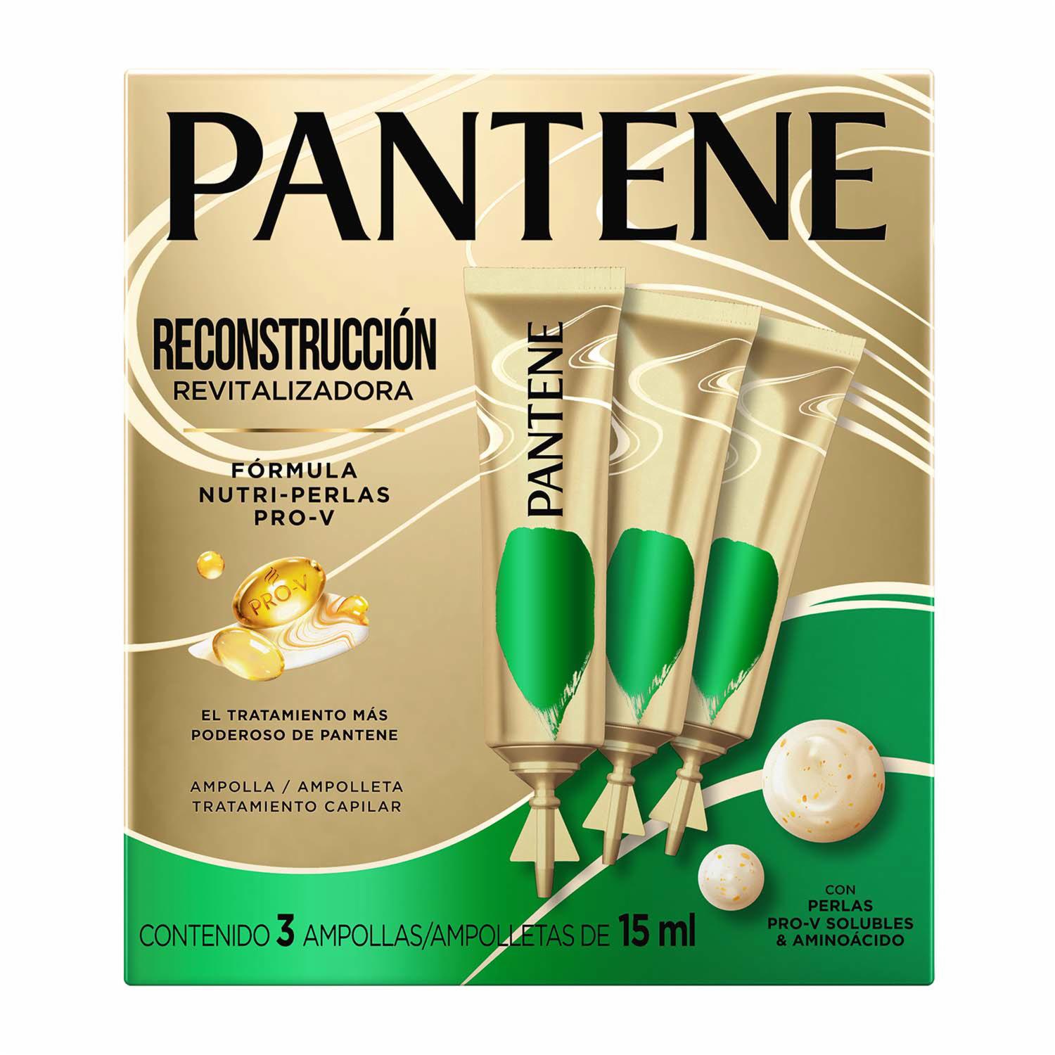 Ampolla Capilar Reconstrucción Revitalizadora con Perlas Pro-V PANTENE 45 Ml