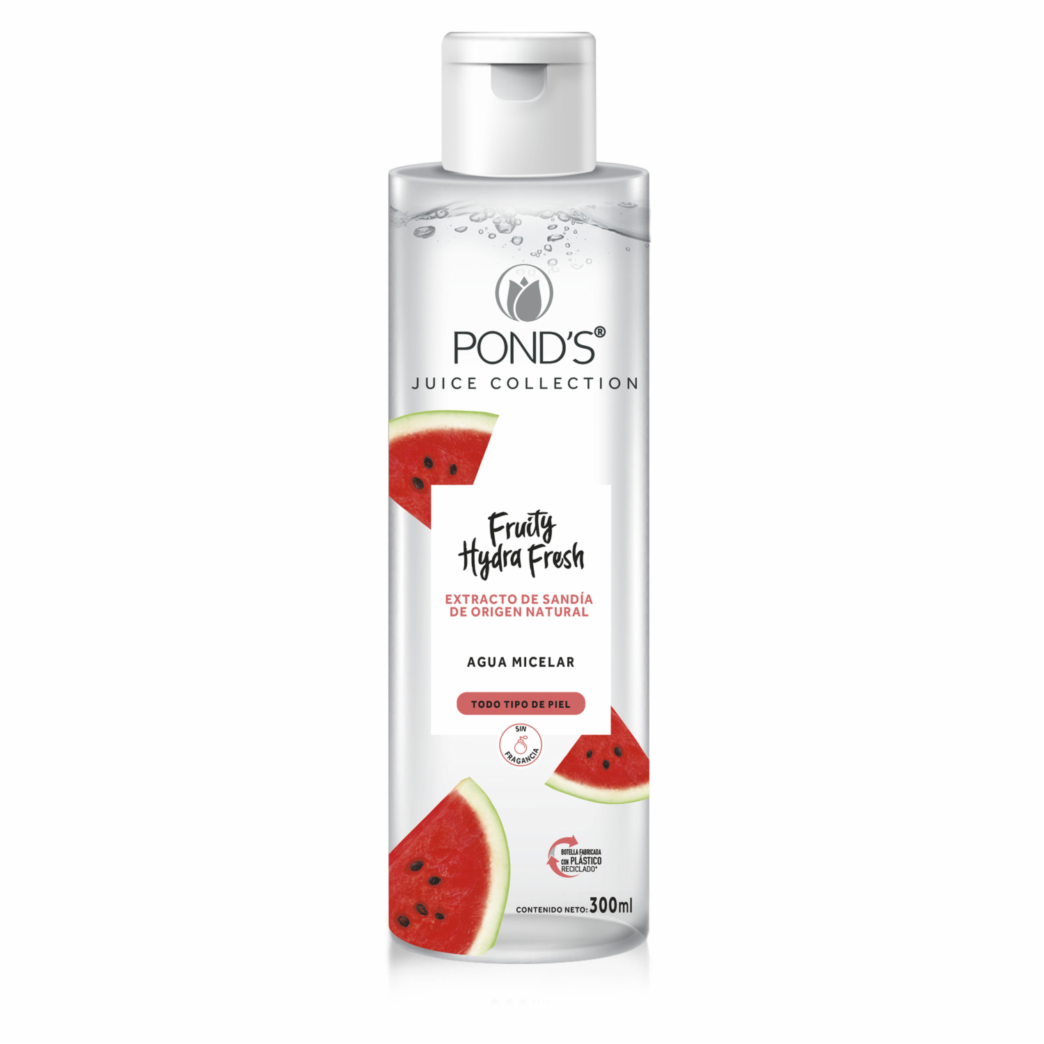 Agua Micelar Fruity Hydra Fresh Sandía POND’S 300 Ml