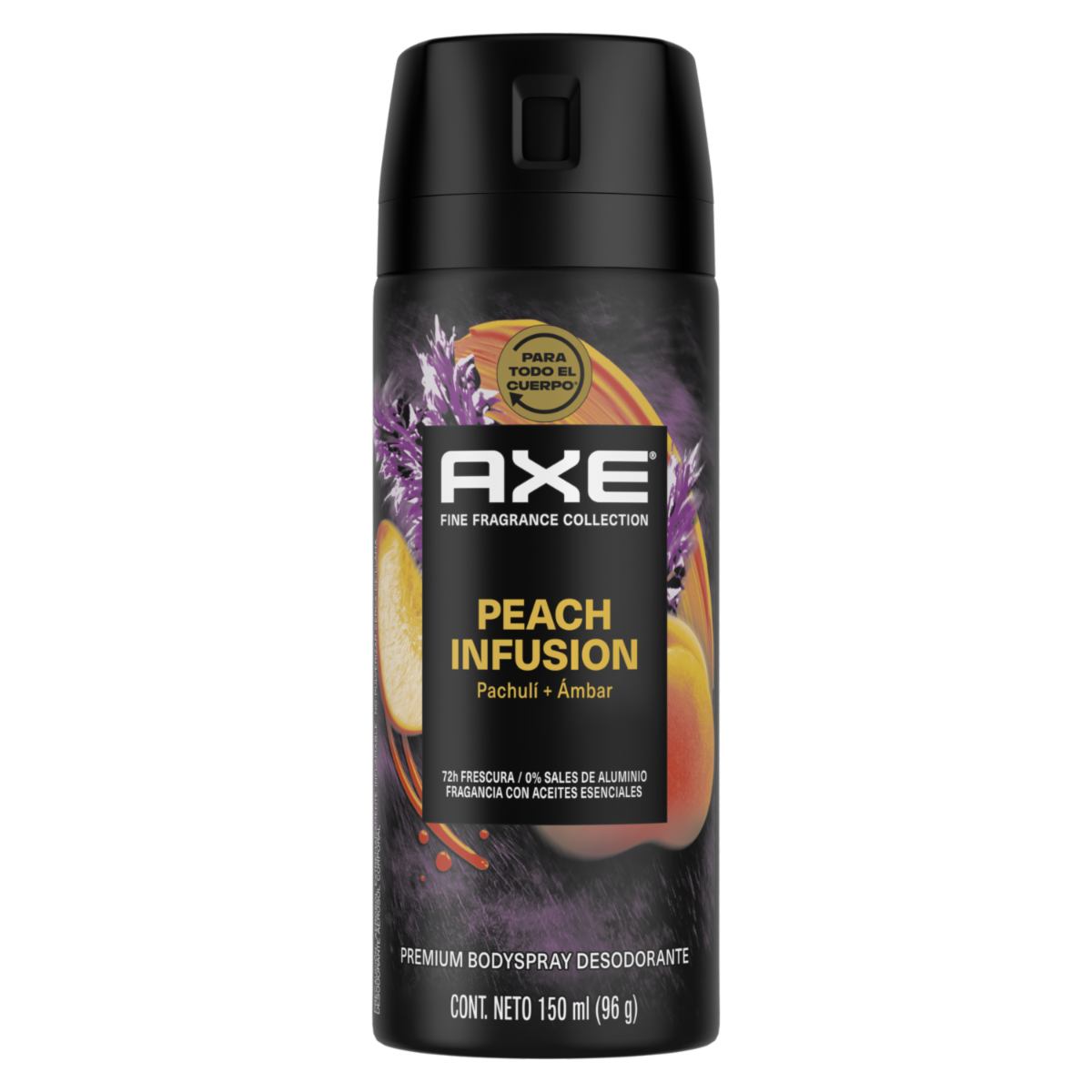 Desodorante En Aerosol Peach Infusión Fine Fragrance AXE 150 Ml