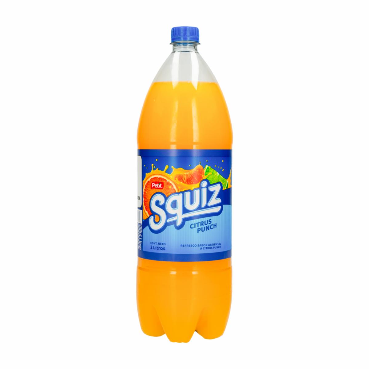 Refresco Sabor A Naranja Sin Azúcar SQUIZ 2000 Ml
