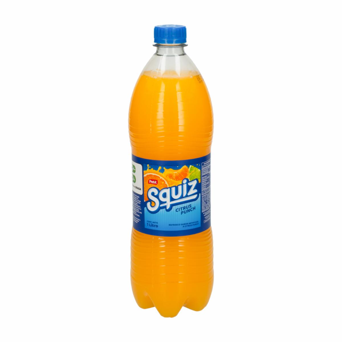 Refresco Sabor A Naranja SQUIZ 1000 Ml