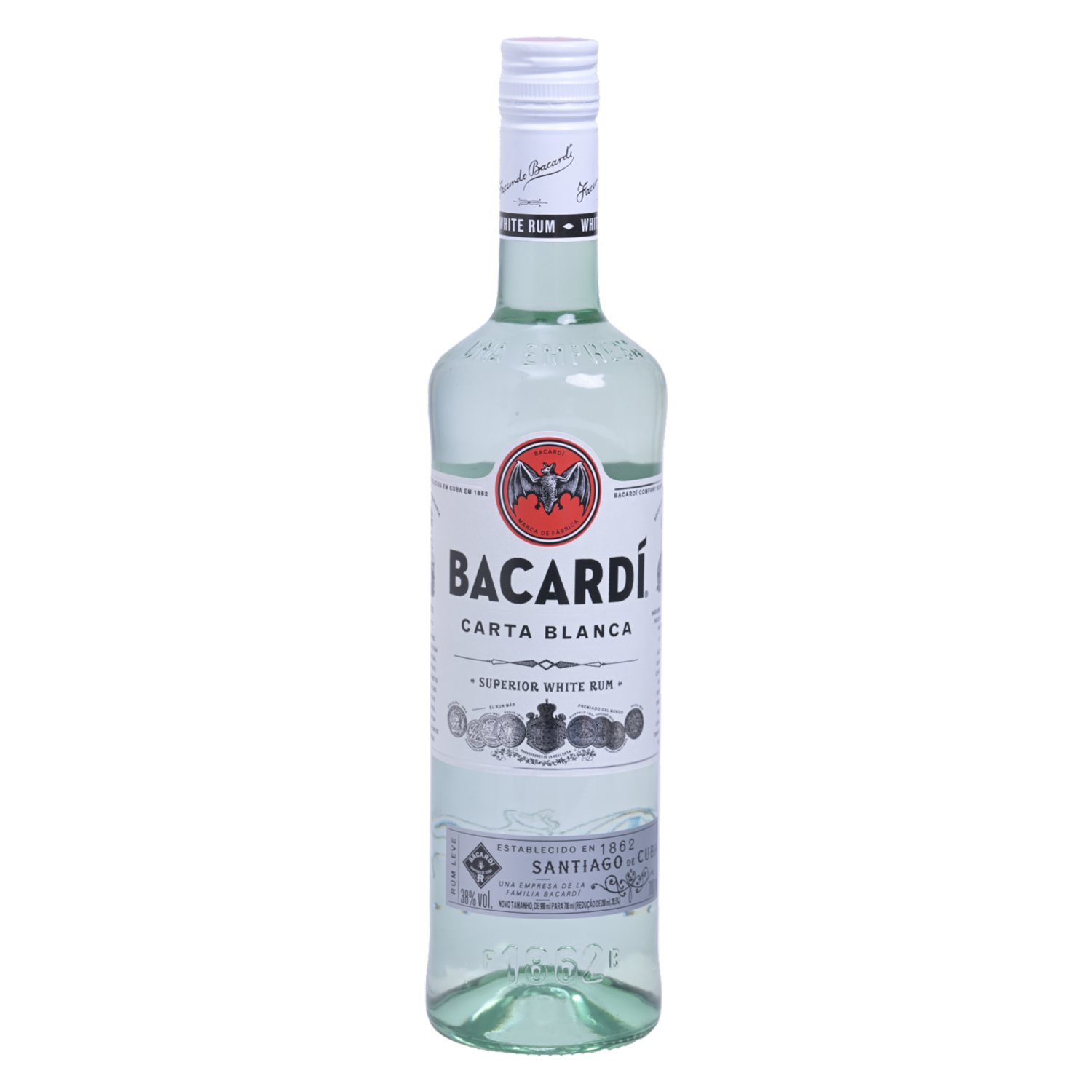 Ron Carta Blanca BACARDÍ 700 Ml