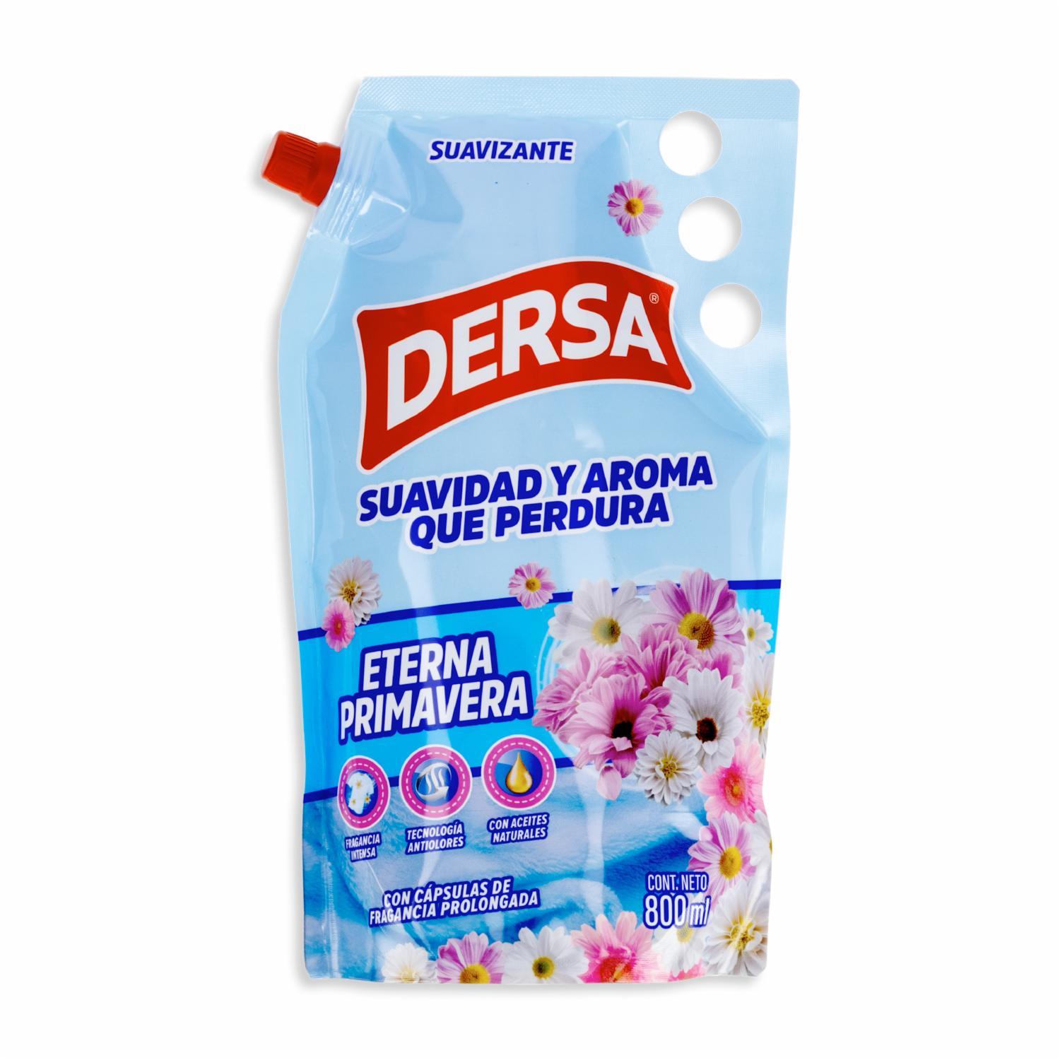 Suavizante Para Ropa Eterna Primavera DERSA 800 Ml