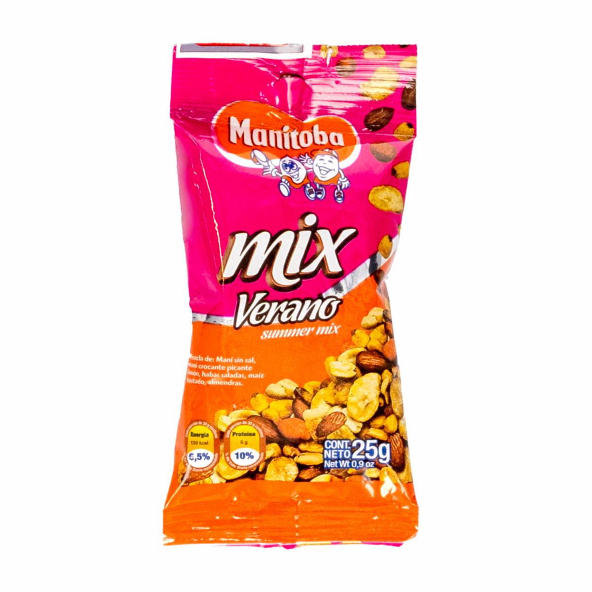 Frutos Secos Mix De Verano MANITOBA 25 G