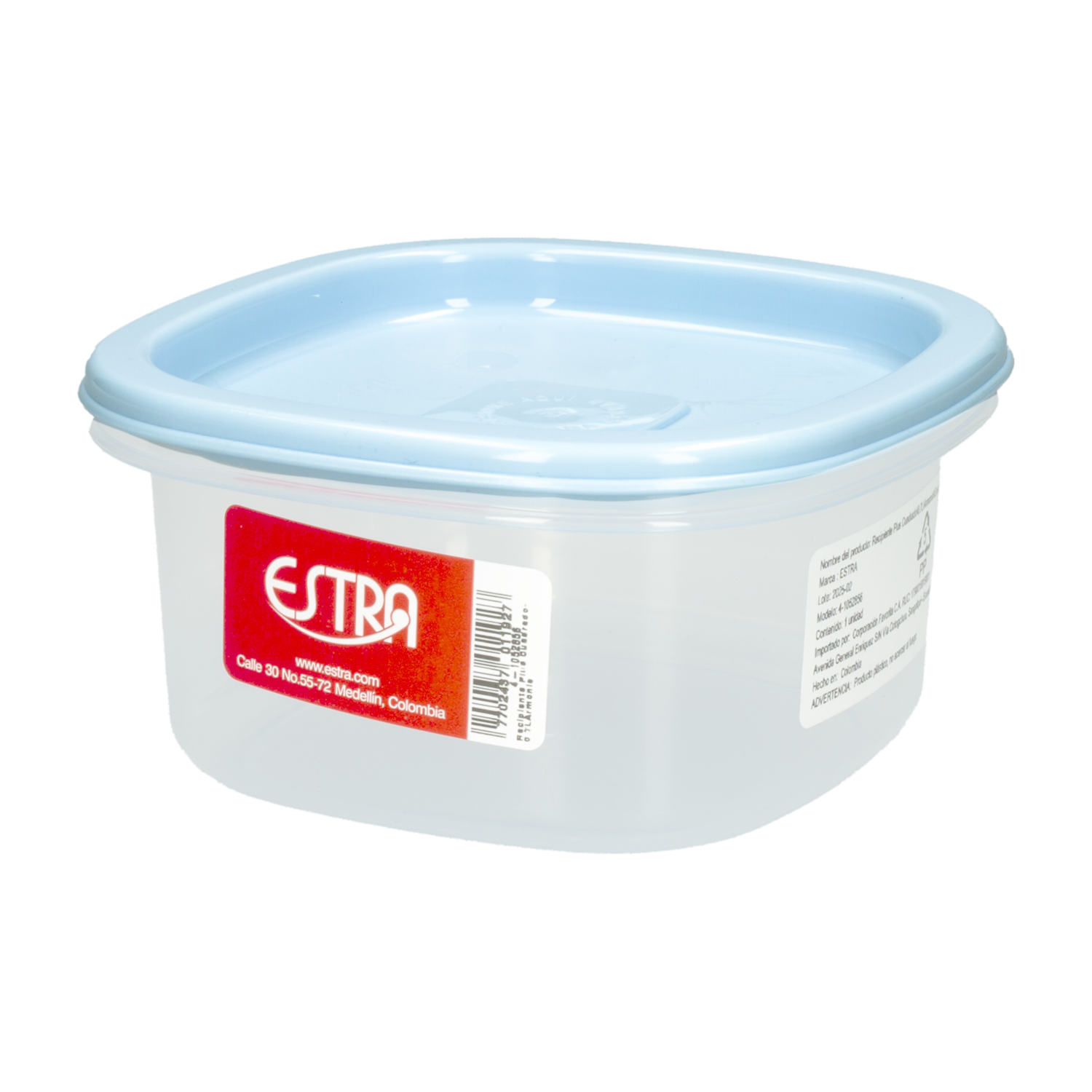 Repostero Cuadrado Armonía Azul ESTRA 700 Ml