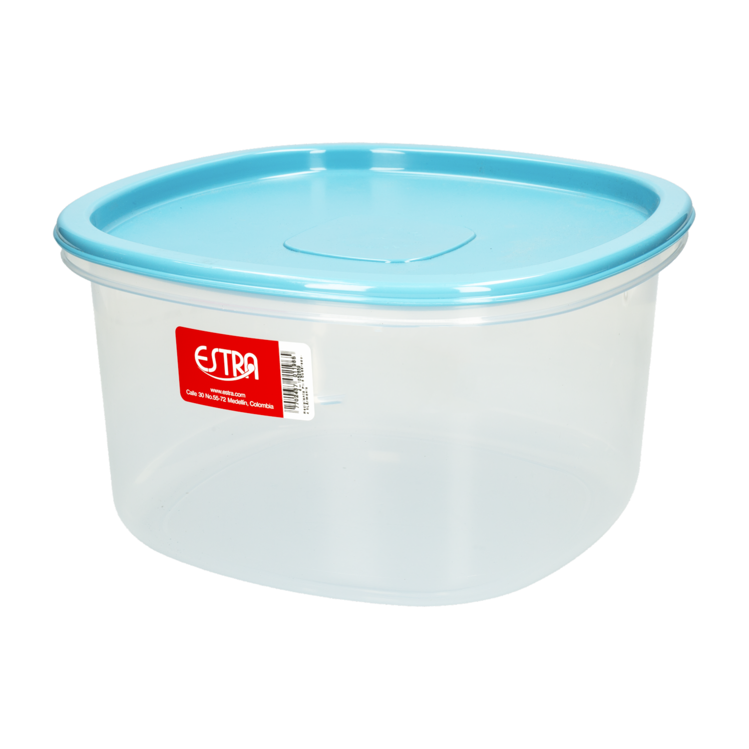 Repostero Cuadrado Armonía Azul ESTRA 4.5 Litros
