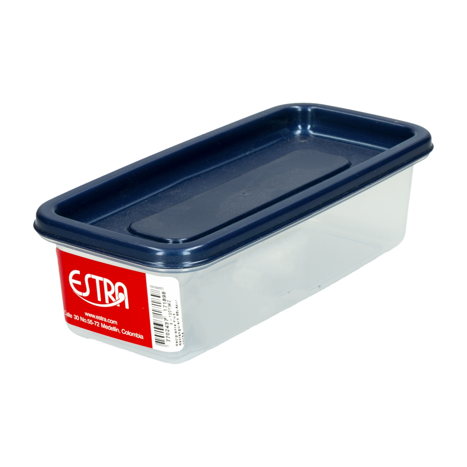 Repostero Plus Rectangular Azul ESTRA 0,35 Litros