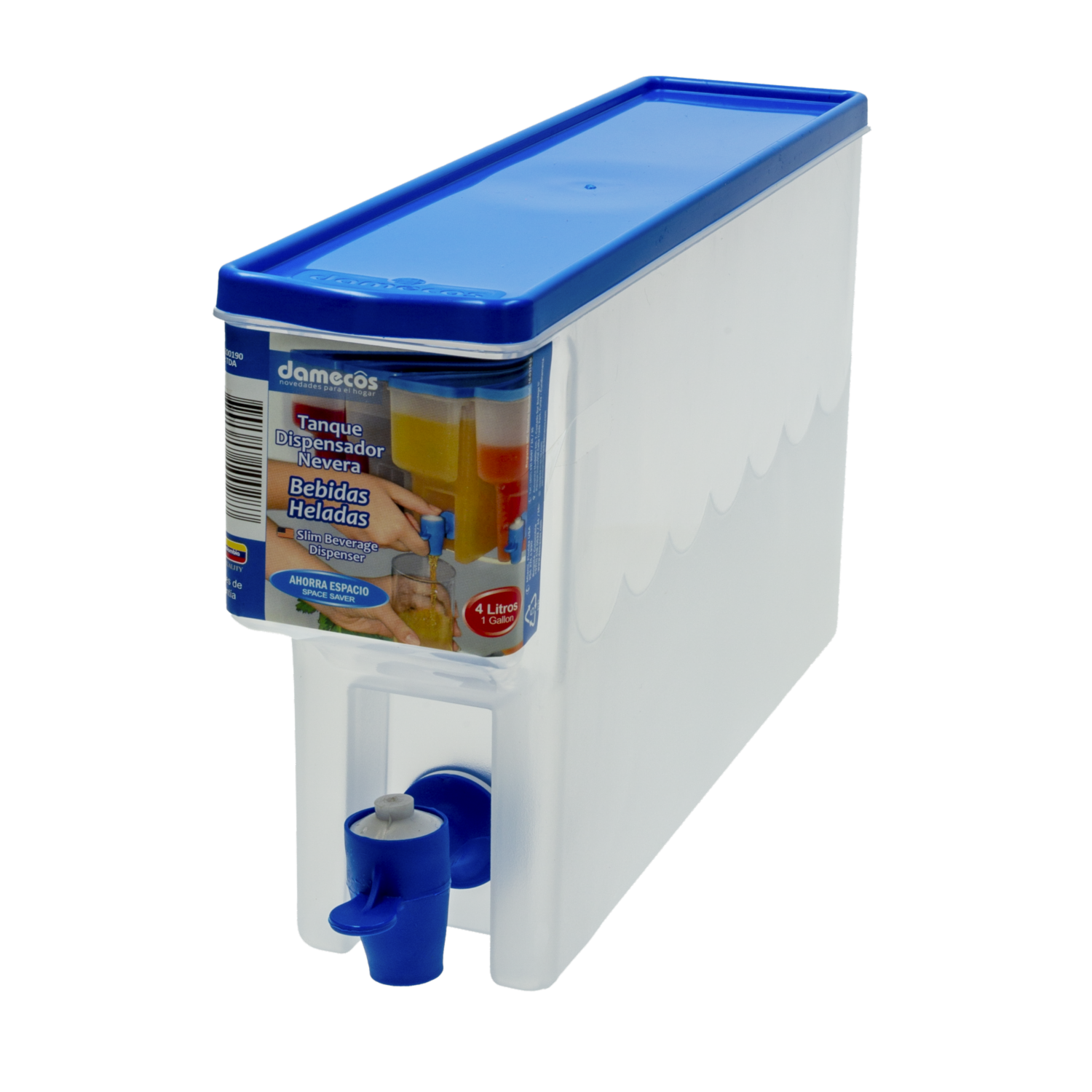 Tanque Dispensador De Agua Para Nevera DAMECOS 4 Litros