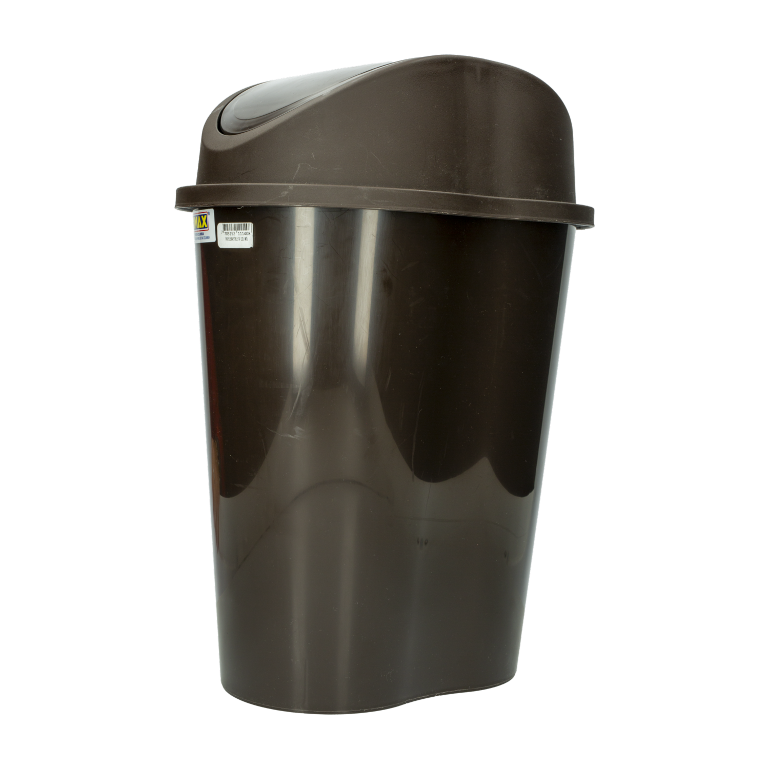 Papelera Style Tapa Vaivén Wengue RIMAX 10 L