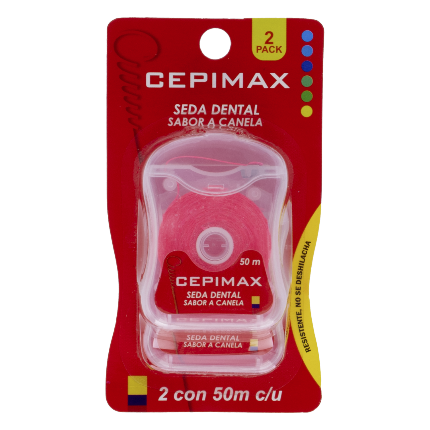 Seda Dental Sabor A Canela Duo Pack CEPIMAX 2X50 Uds