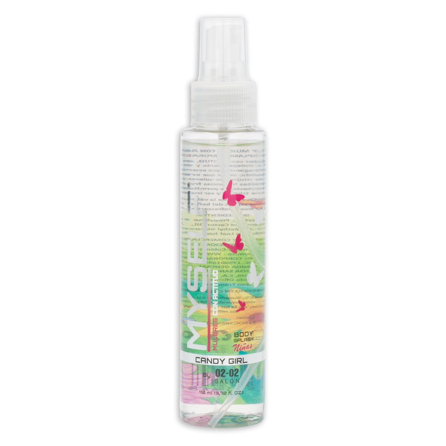 Body Splash Para Niña Fragancia Candy Girl MYSELF 110 Ml