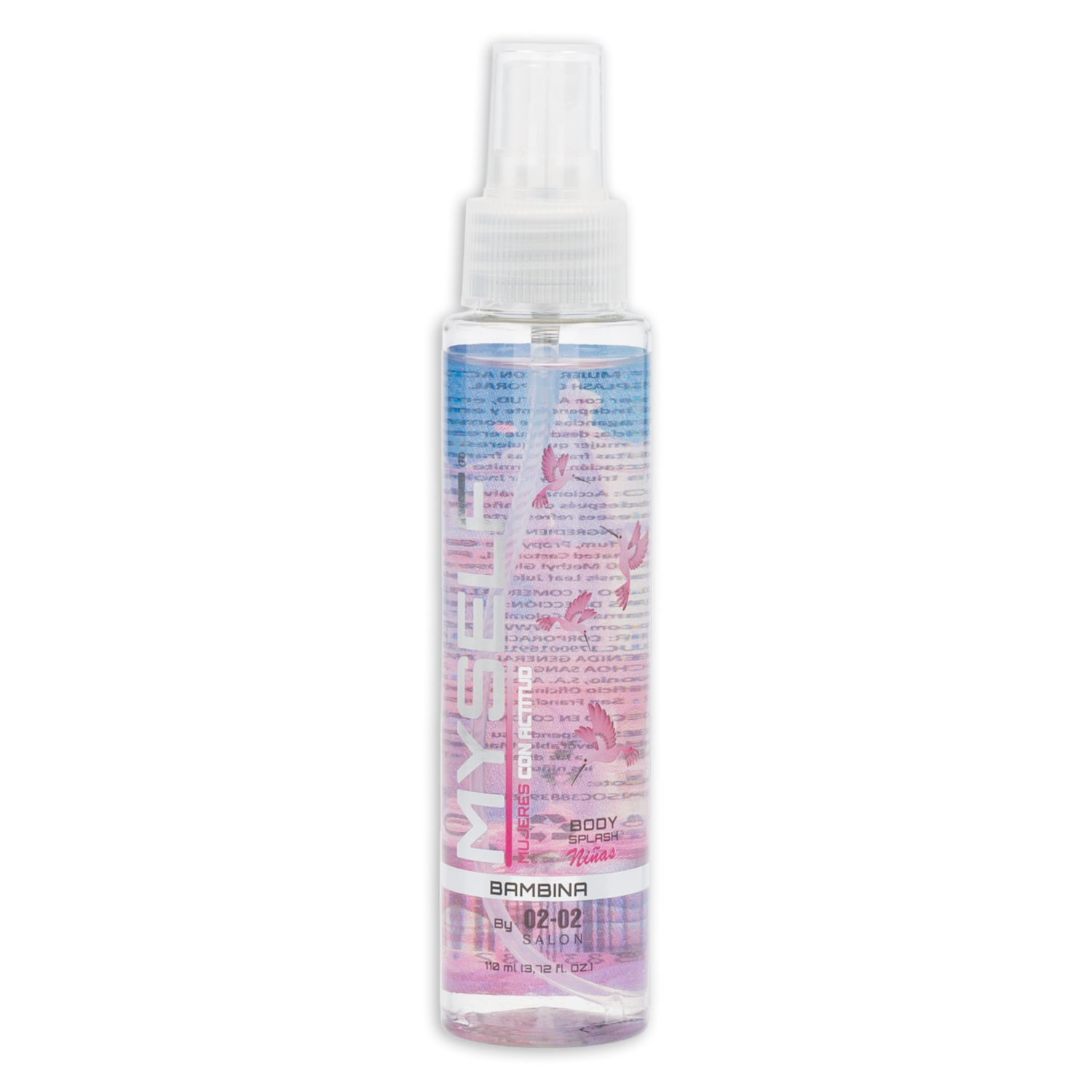 Body Splash Para Niña Fragancia Bambina MYSELF 110 Ml