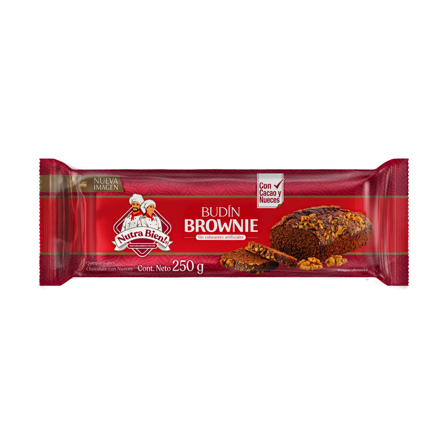 Budín Brownie NUTRA BIEN 250 G