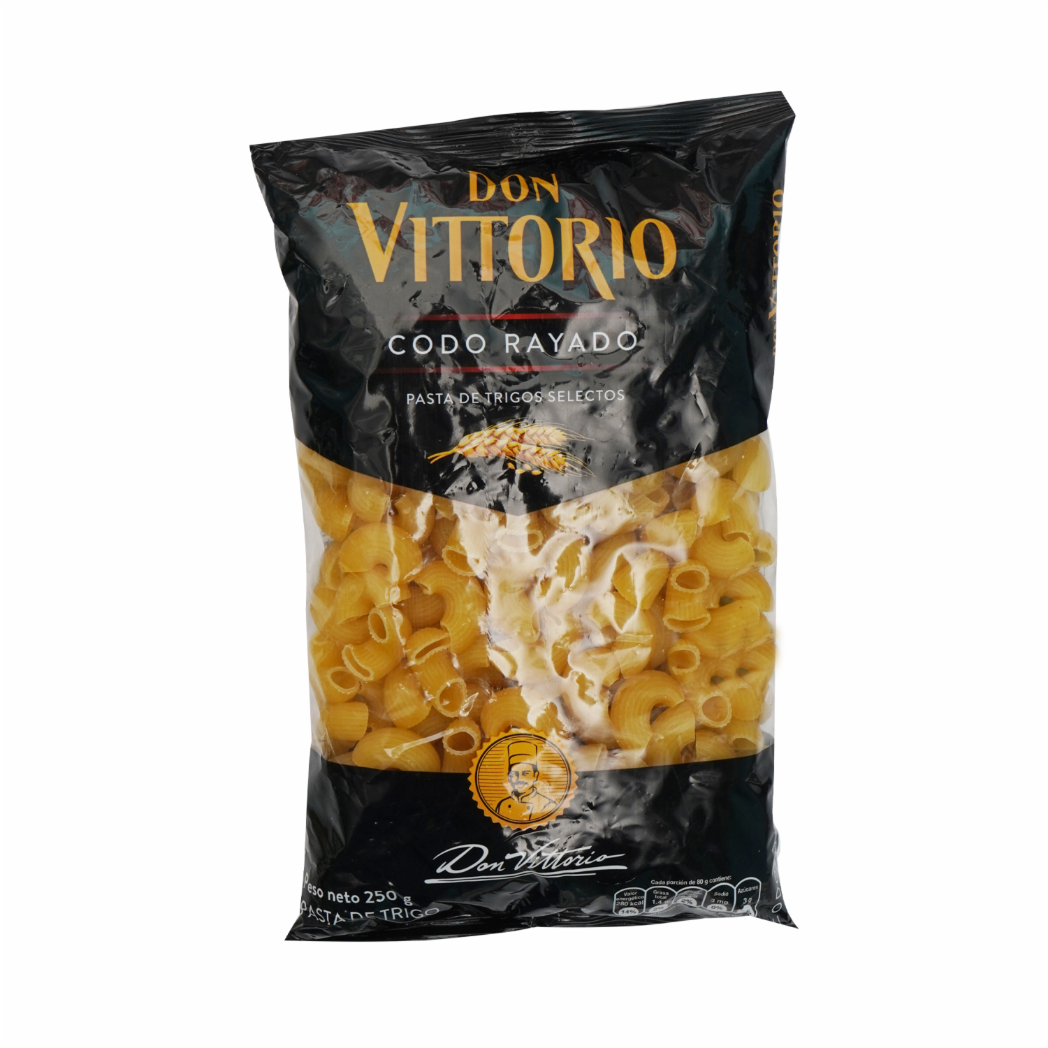 Fideo Codo Rayado DON VITTORIO 250 G