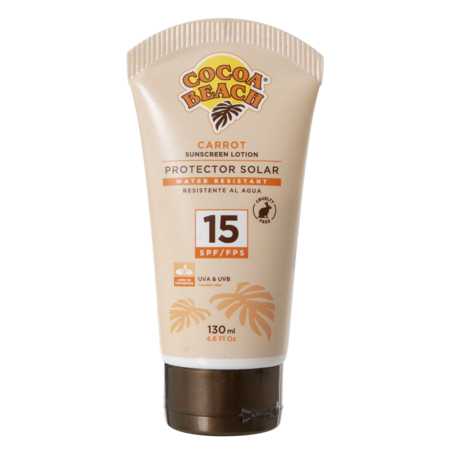 Protector Solar Resistente Al Agua Spf 15 COCOA BEACH 130 Ml