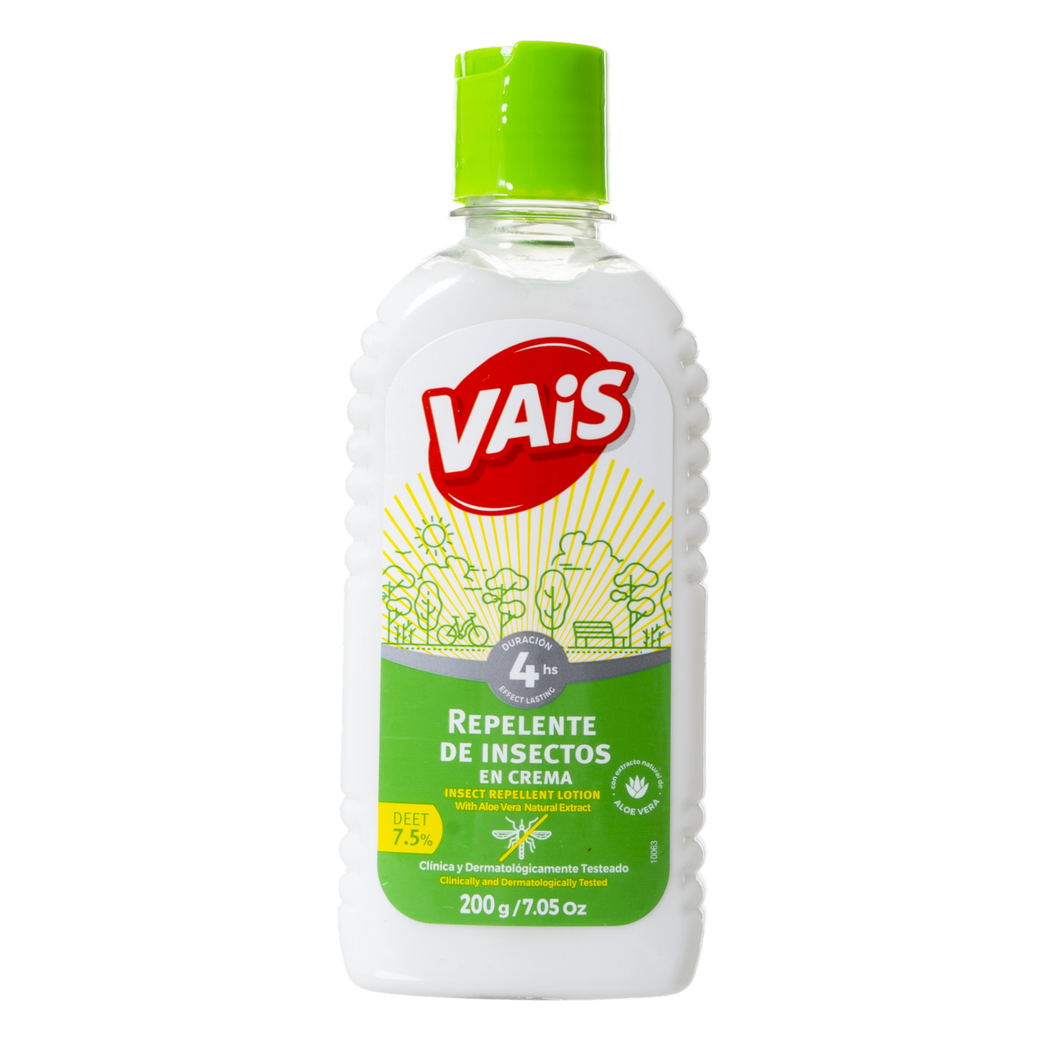 Repelente En Crema Duracion 4Hs VAIS 200 Ml