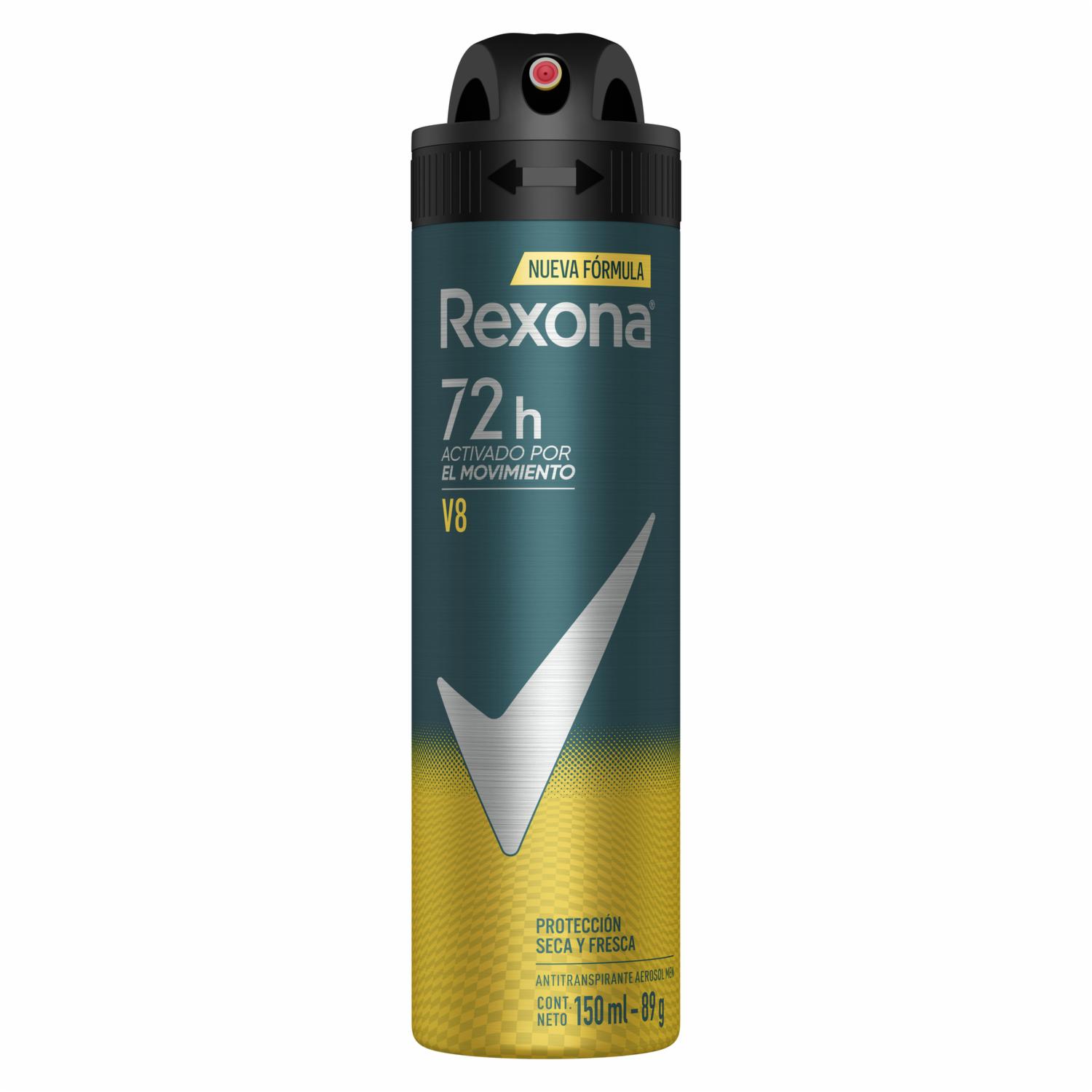 Desodorante En Aerosol Anti-transpirante V8 REXONA 89 G