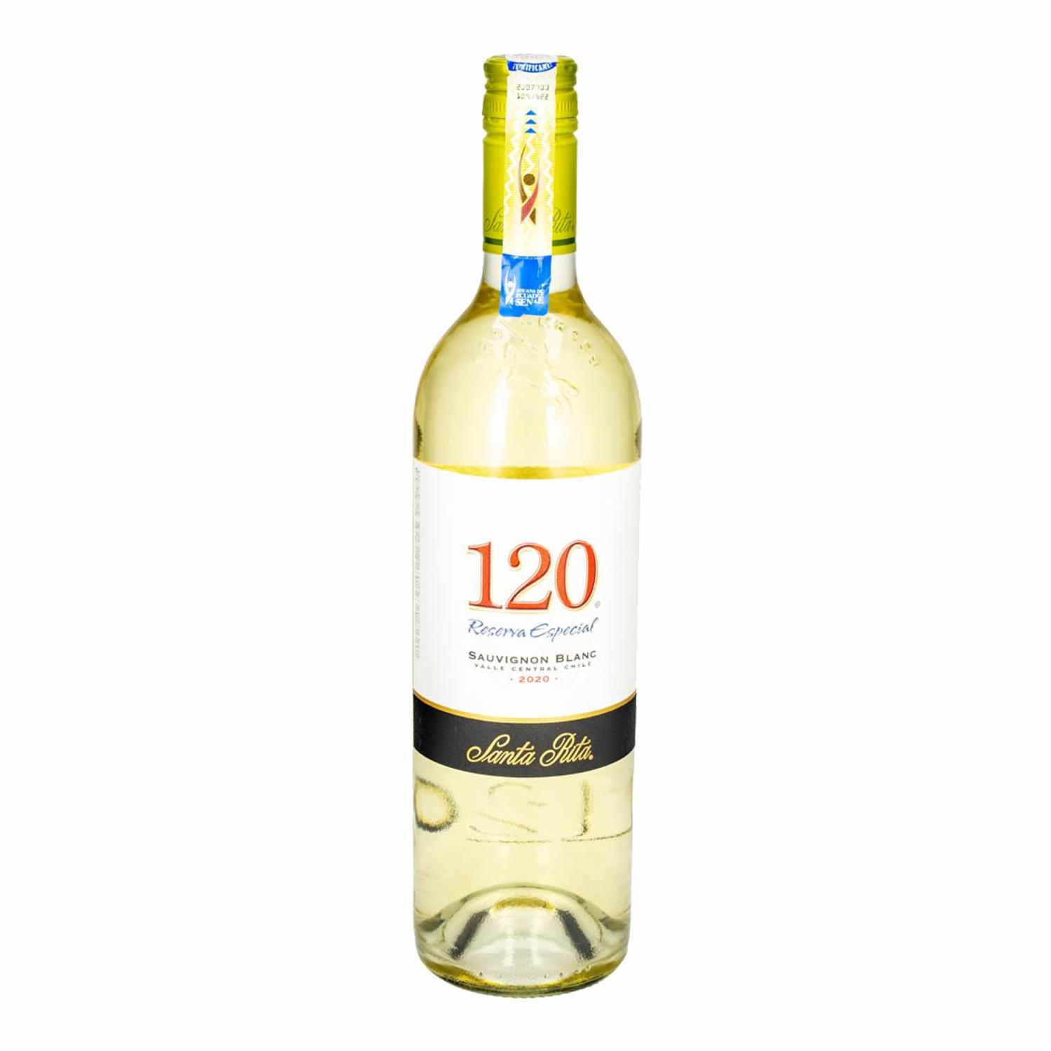 Vino Blanco 120 Sauvignon Blanco SANTA RITA 750 Ml