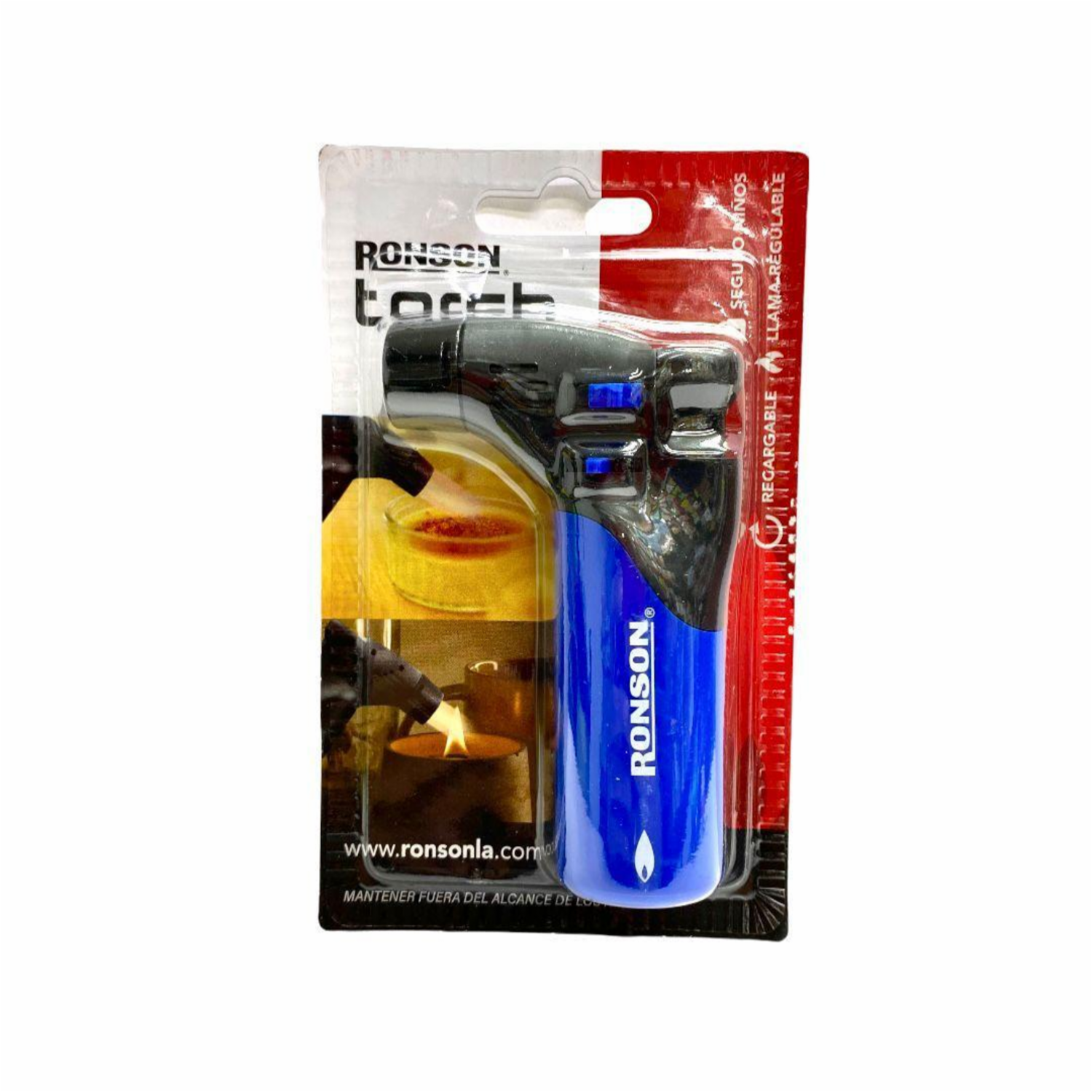 Flameador Multipropósito Recargable RONSON 15 X 10 Cm