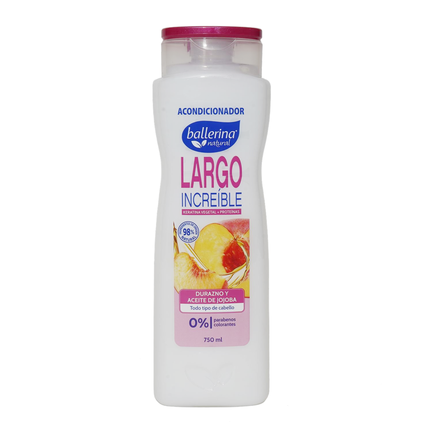 Acondicionador De Cabello Largo Increíble BALLERINA 750 Ml
