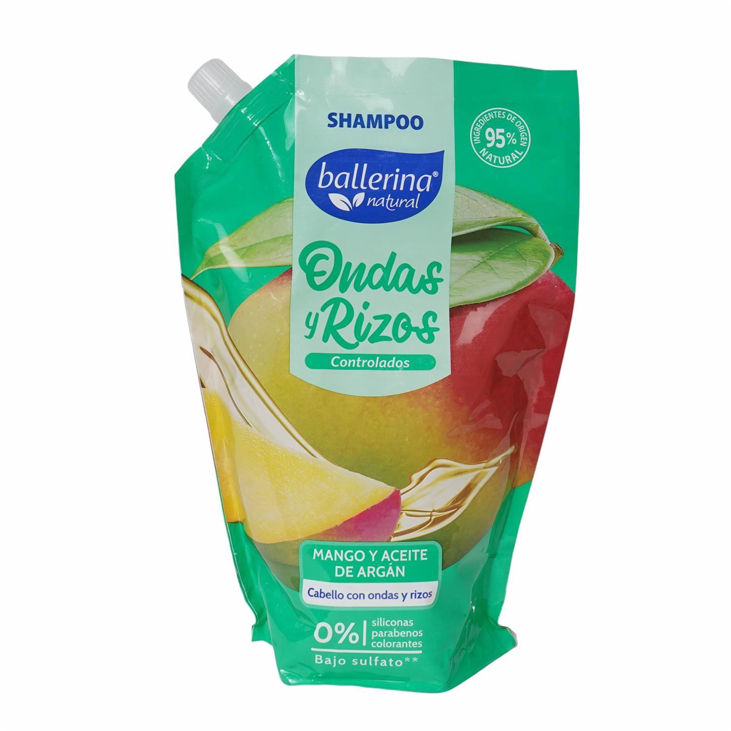 Shampoo De Cabello Ondas Y Rizos Controlados Doy Pack BALLERINA 750 Ml