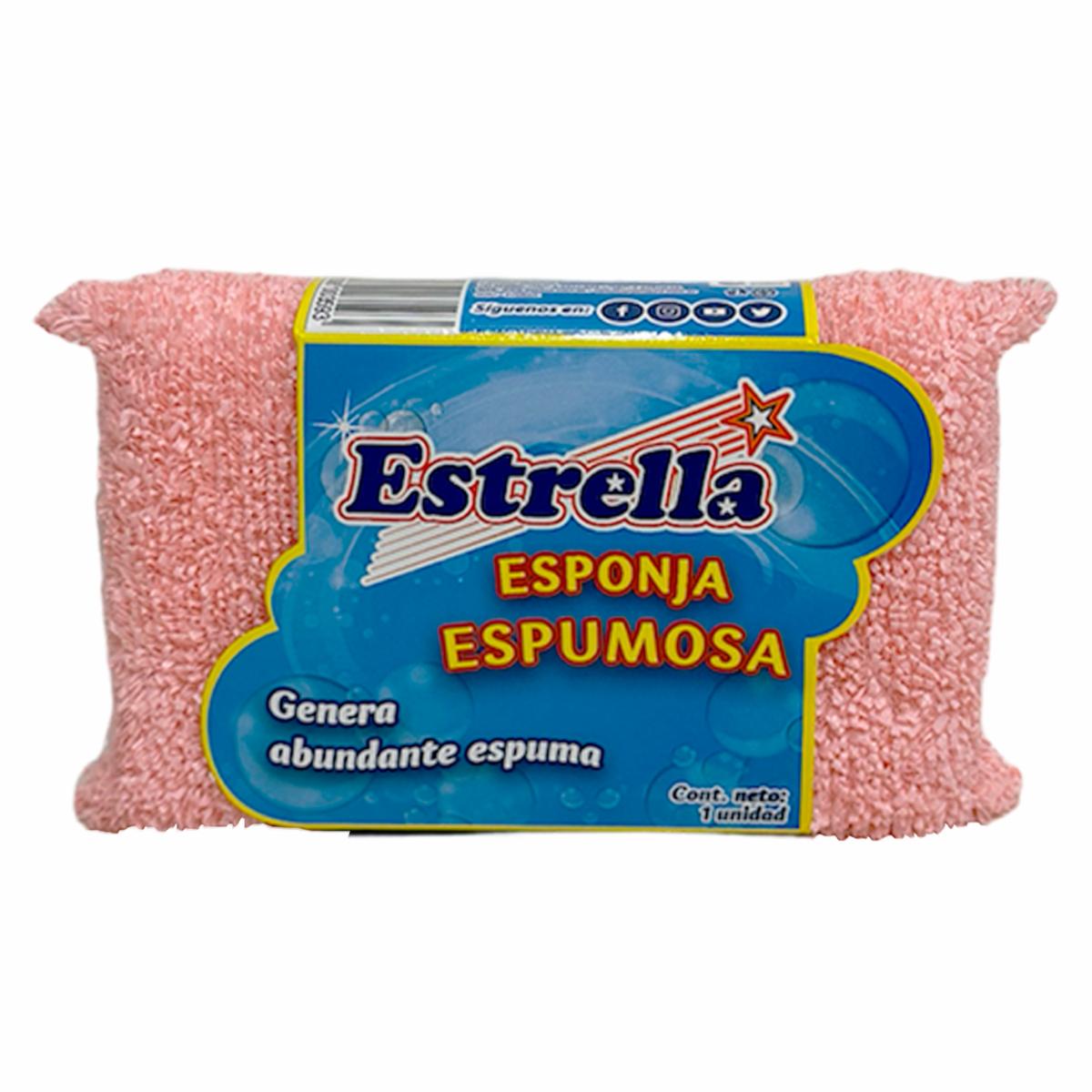 Esponja Multiusos Espumosa Genera Abundante Espuma ESTRELLA Unidad