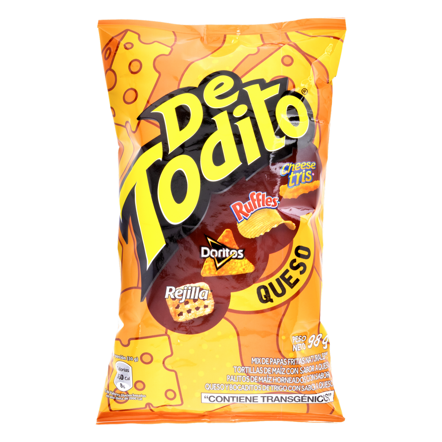 Mix Bocaditos Sabor A Queso DE TODITO 98 G