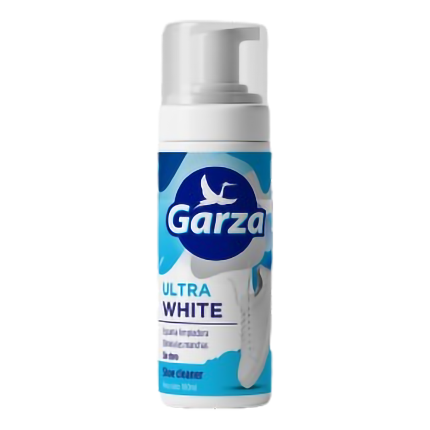 Espuma Limpiadora De Zapatos Ultra White Zapatos Blancos GARZA 100 Ml