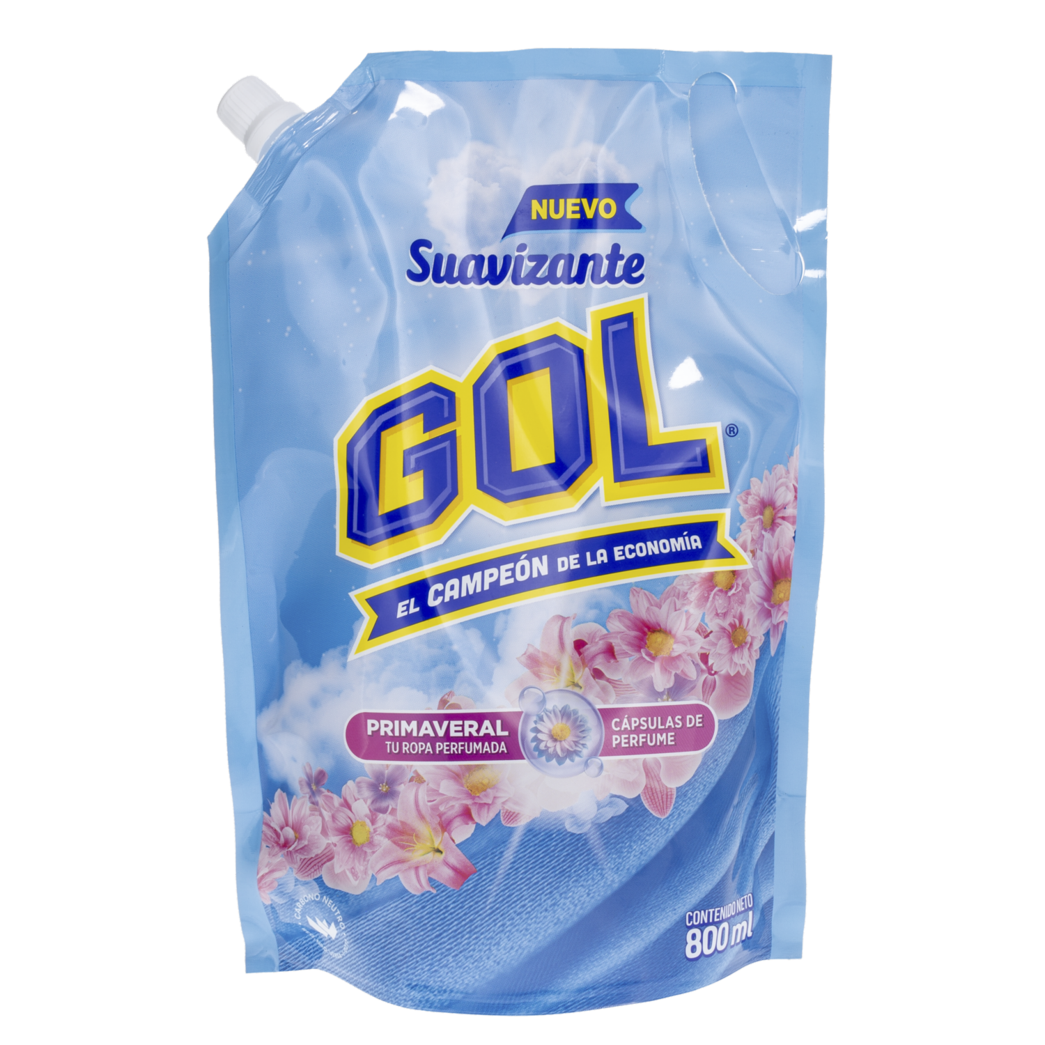 Suavizante Líquido Fragancia Primaveral GOL 800 Ml