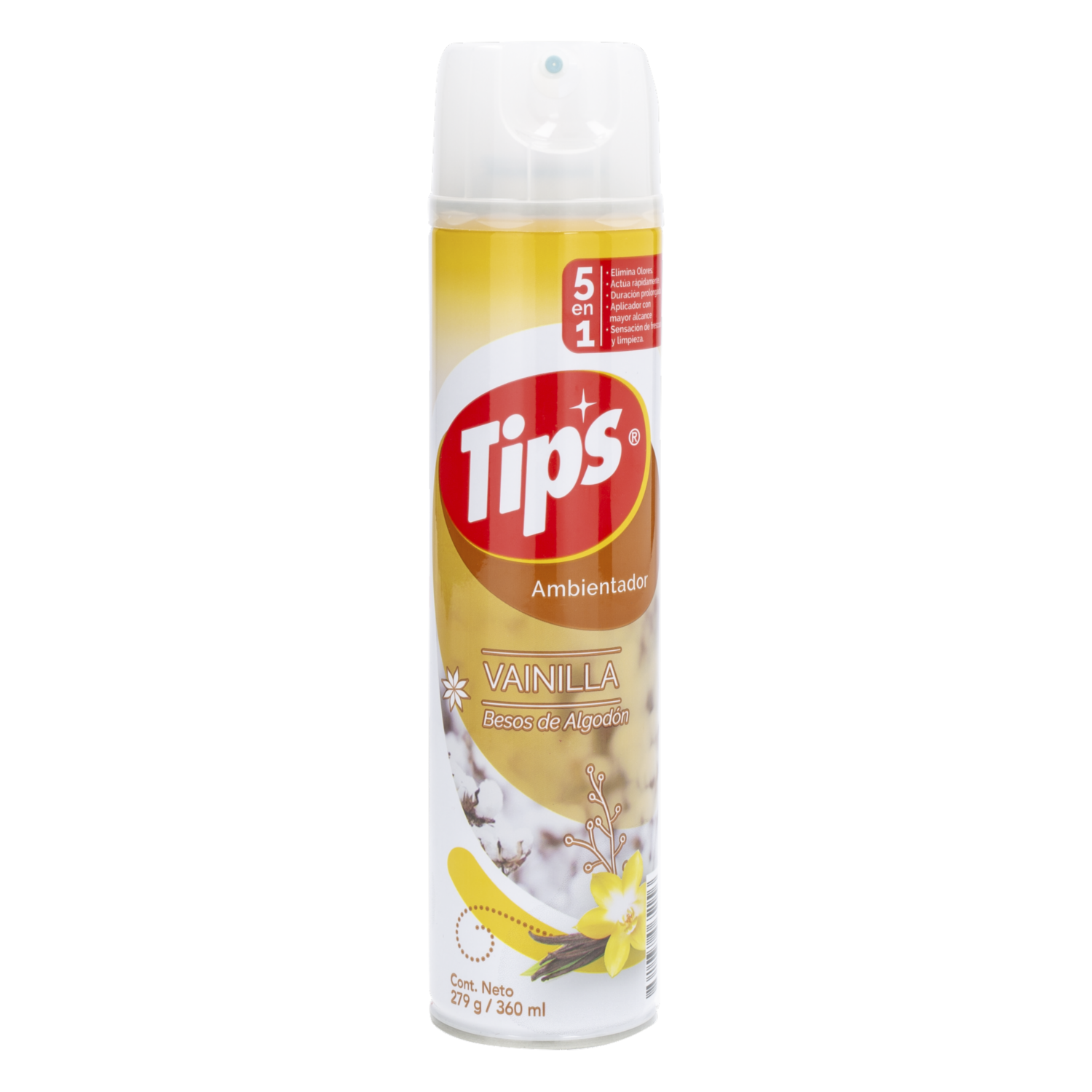 Ambientador En Spray Fragancia Besos De Algodón TIPS 360 Ml