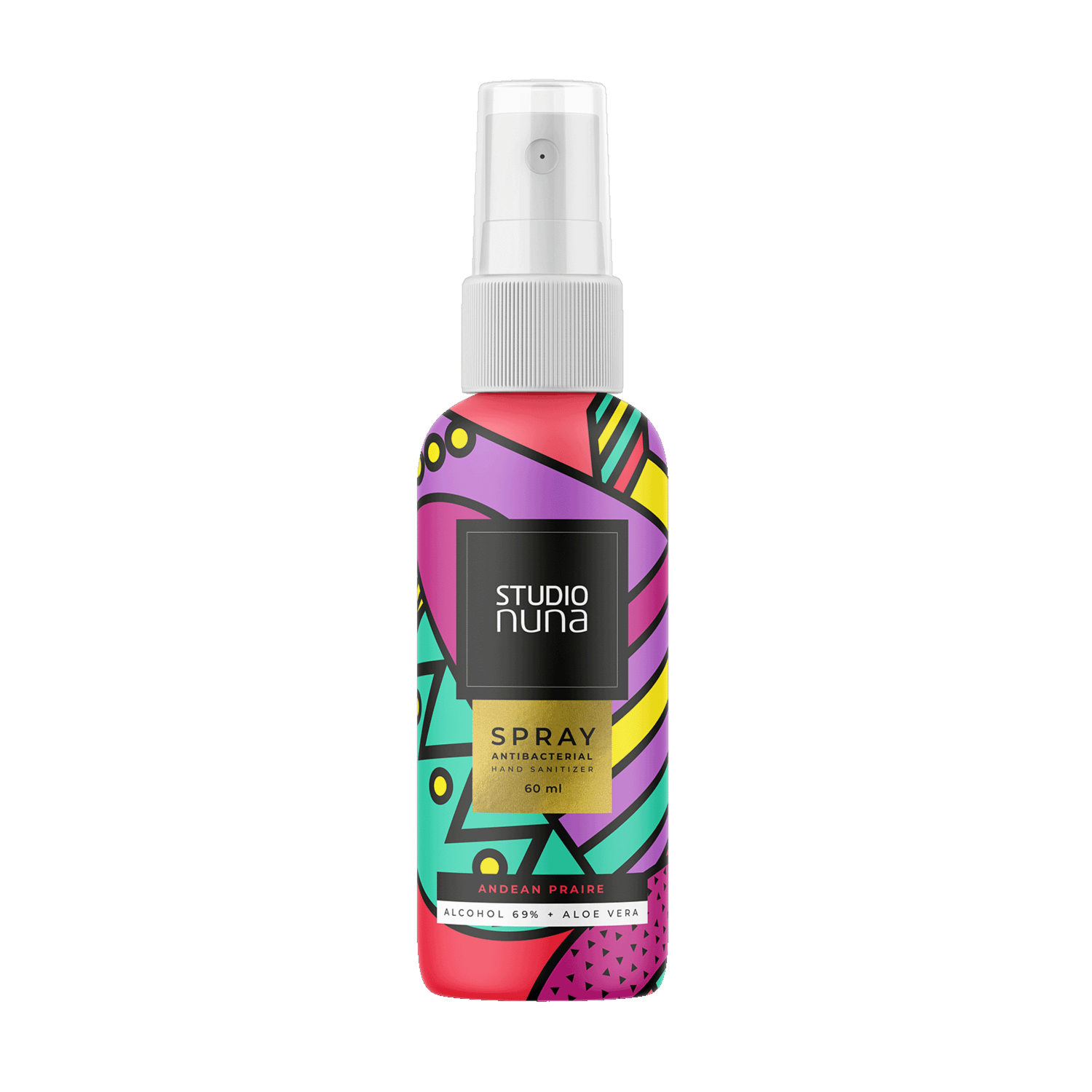 Spray Antibacterial Andean Spring STUDIO NUNA 60 Ml