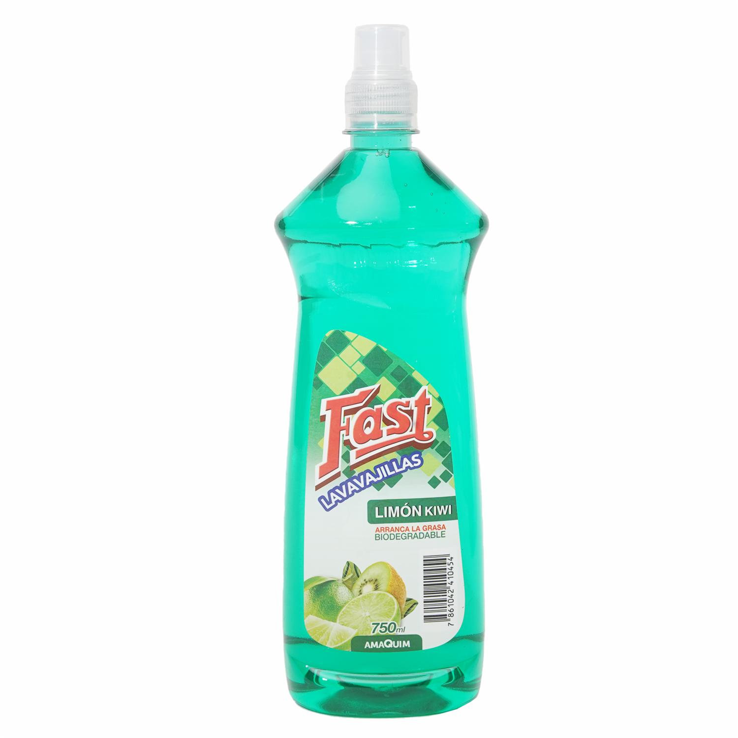 Lavavajilla Limón Kiwi FAST 750 Ml