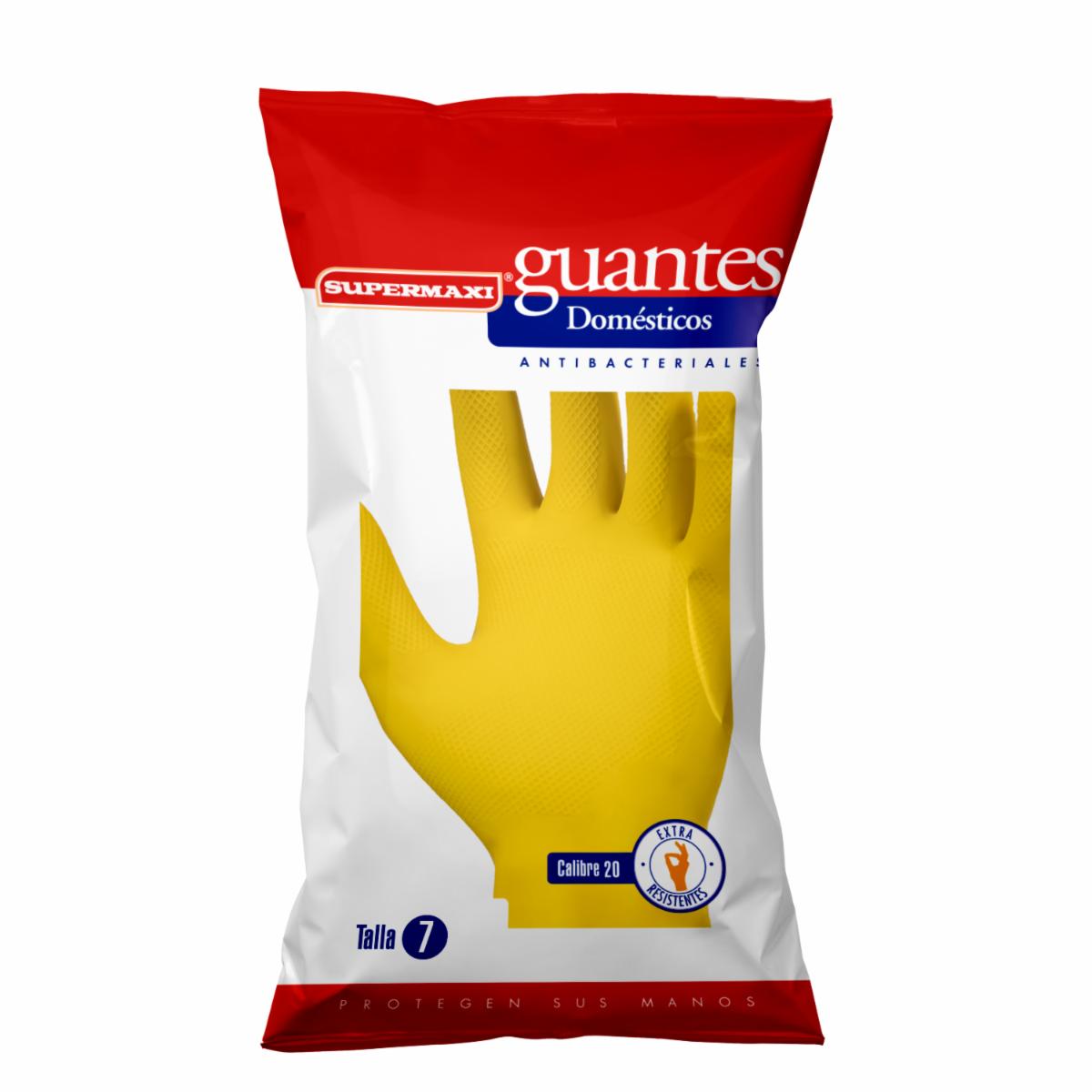 Guante Amarillo SUPERMAXI Par