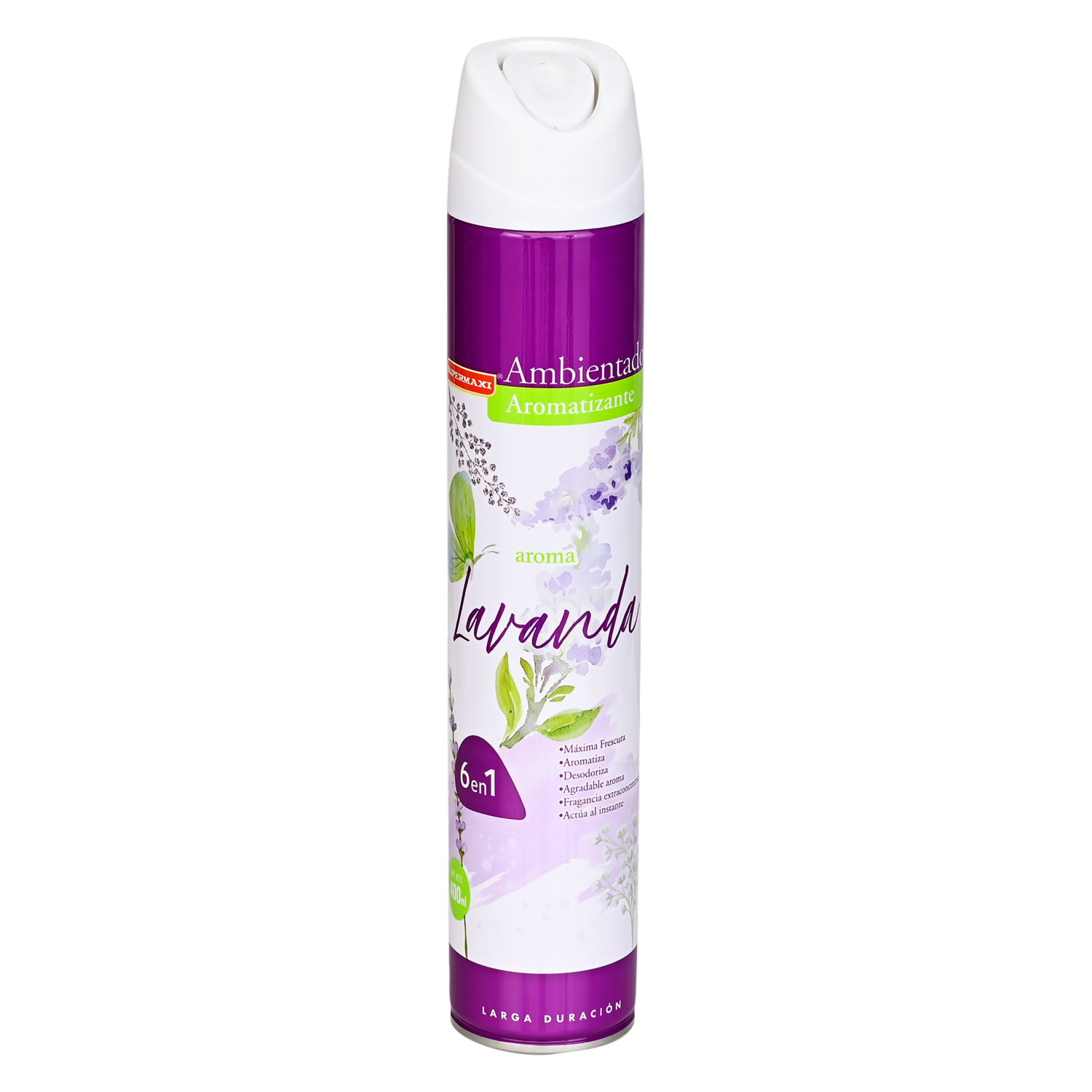 Ambientador De Lavanda SUPERMAXI 400 Ml
