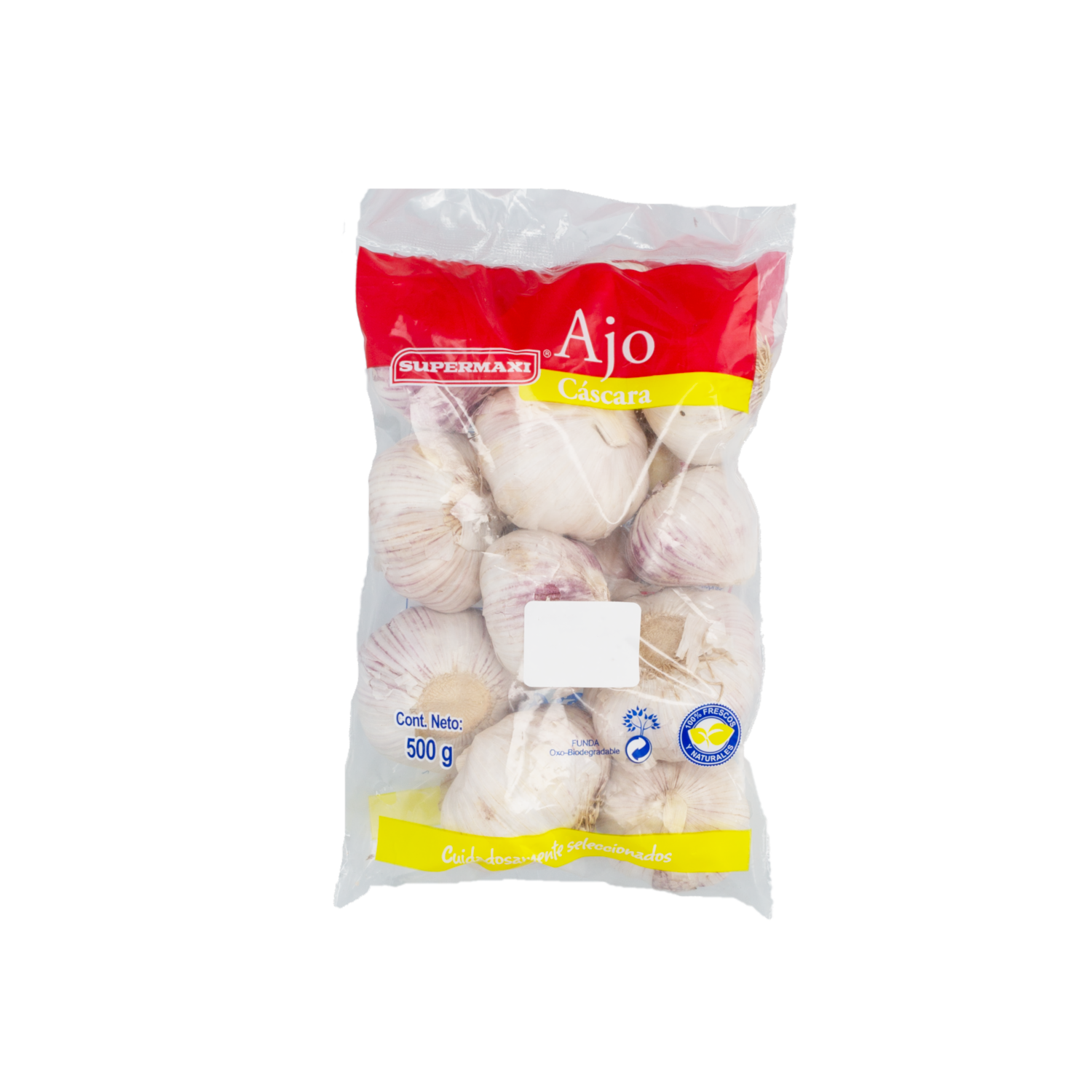 Ajo Con Cascara Empacado SUPERMAXI 500g