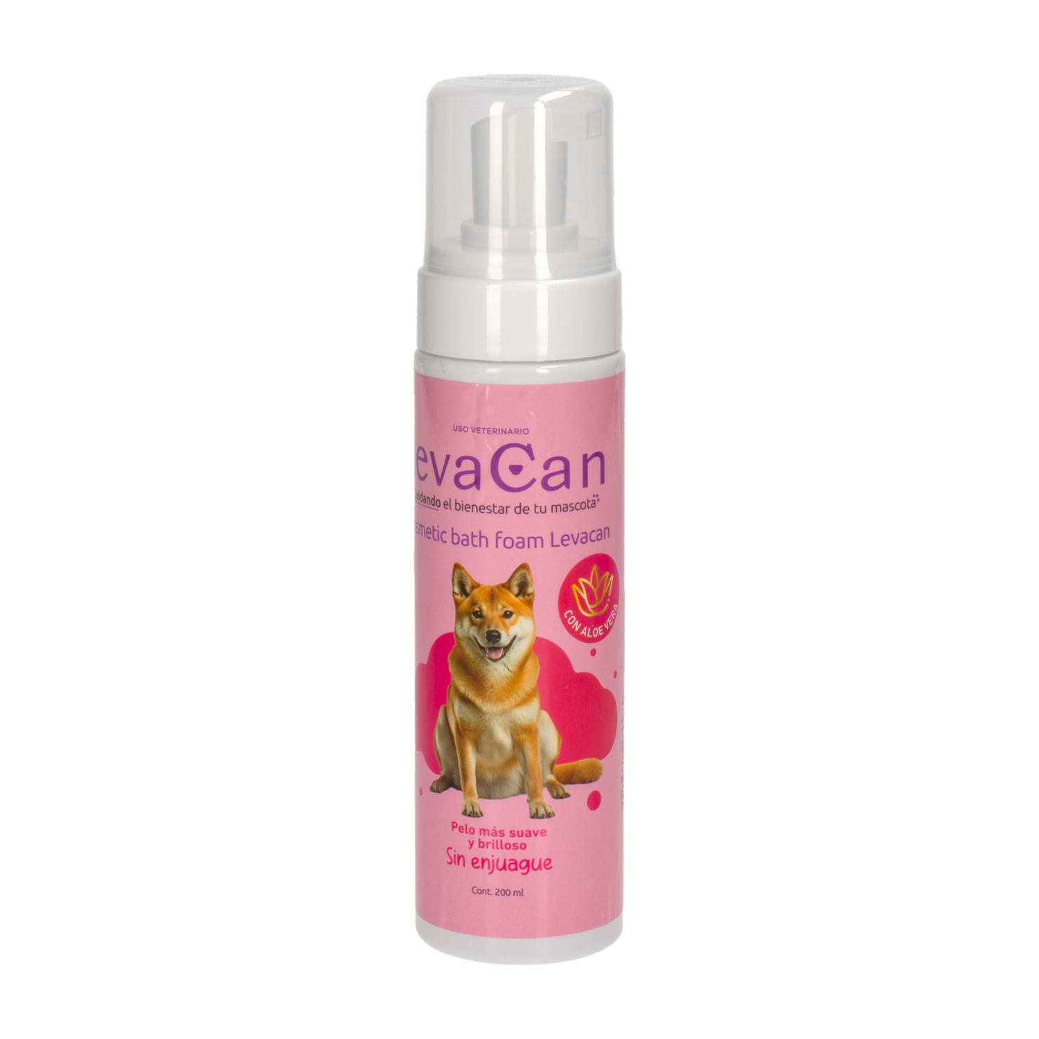 Bath Foam Para Mascotas Cosmetic LEVACAN Unidad